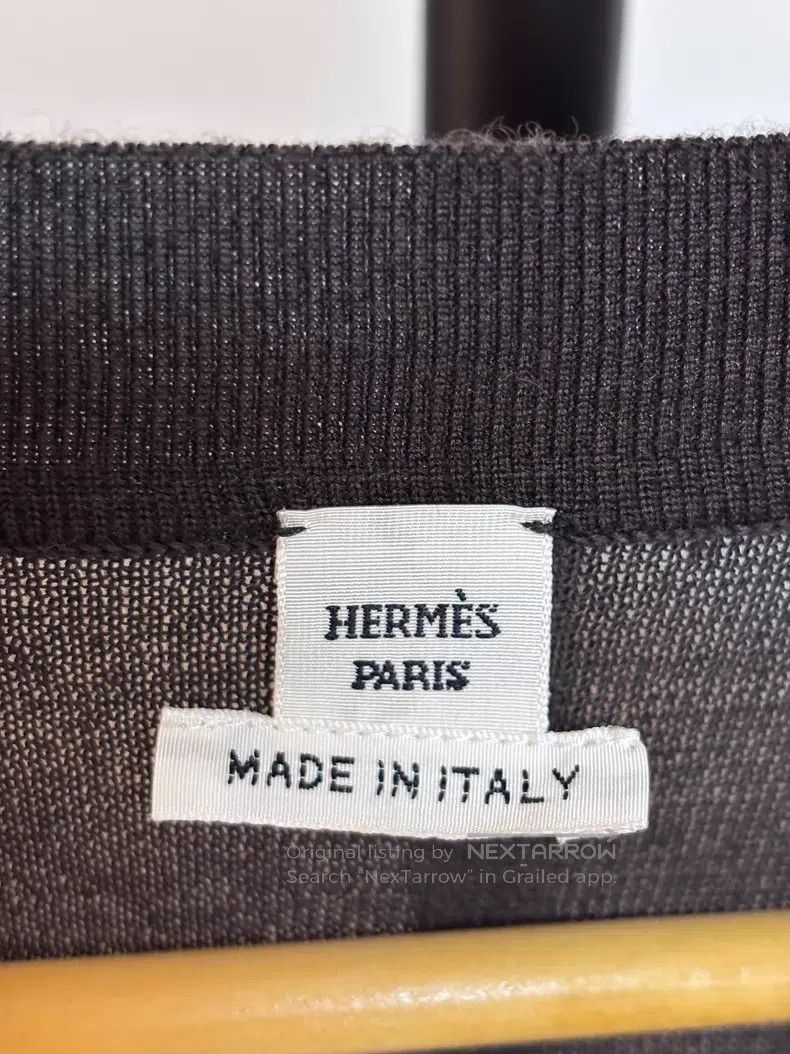 Hermes Hermes Black knitted cardigan Size XXS / US 00 / IT 34 - 3 Thumbnail