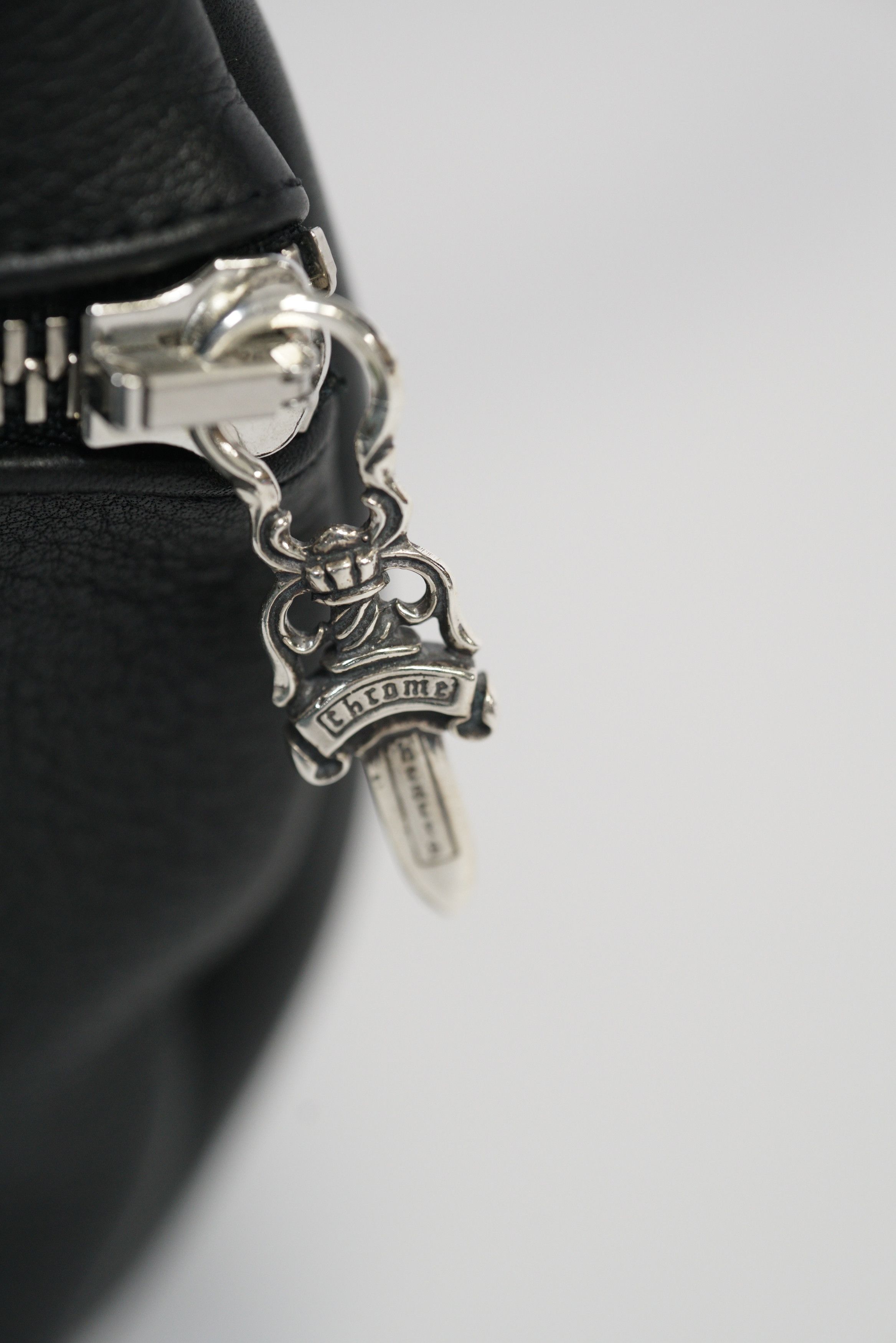 Chrome Hearts Chrome Hearts Duffle Tiny Boston Bag in Black Leather Size ONE SIZE - 8 Thumbnail