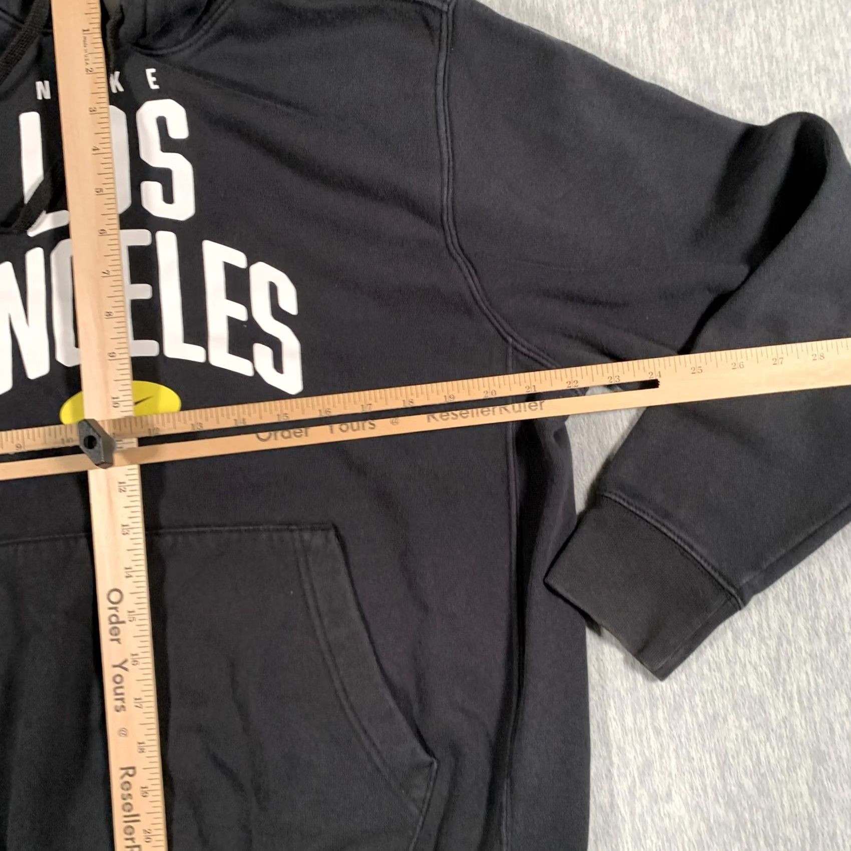 Nike Nike Hoodie Mens M Black Los Angeles Fleece Pullover Graphic Sweatshirt Size US M / EU 48-50 / 2 - 7 Thumbnail