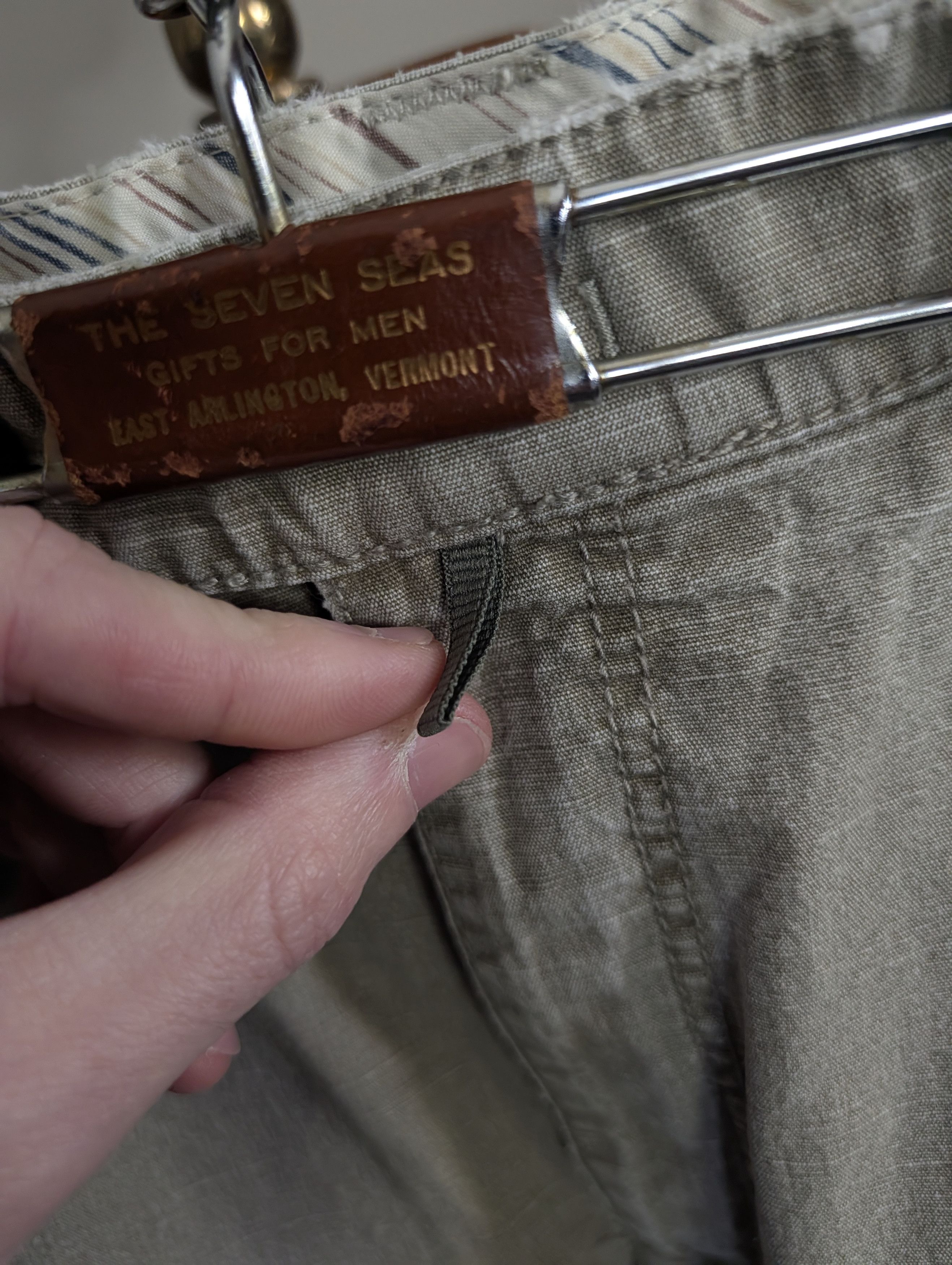 John Mayer MEYER Attenzione German Ripstop Cropped Pants 36 Size US 36 / EU 52 - 4 Thumbnail