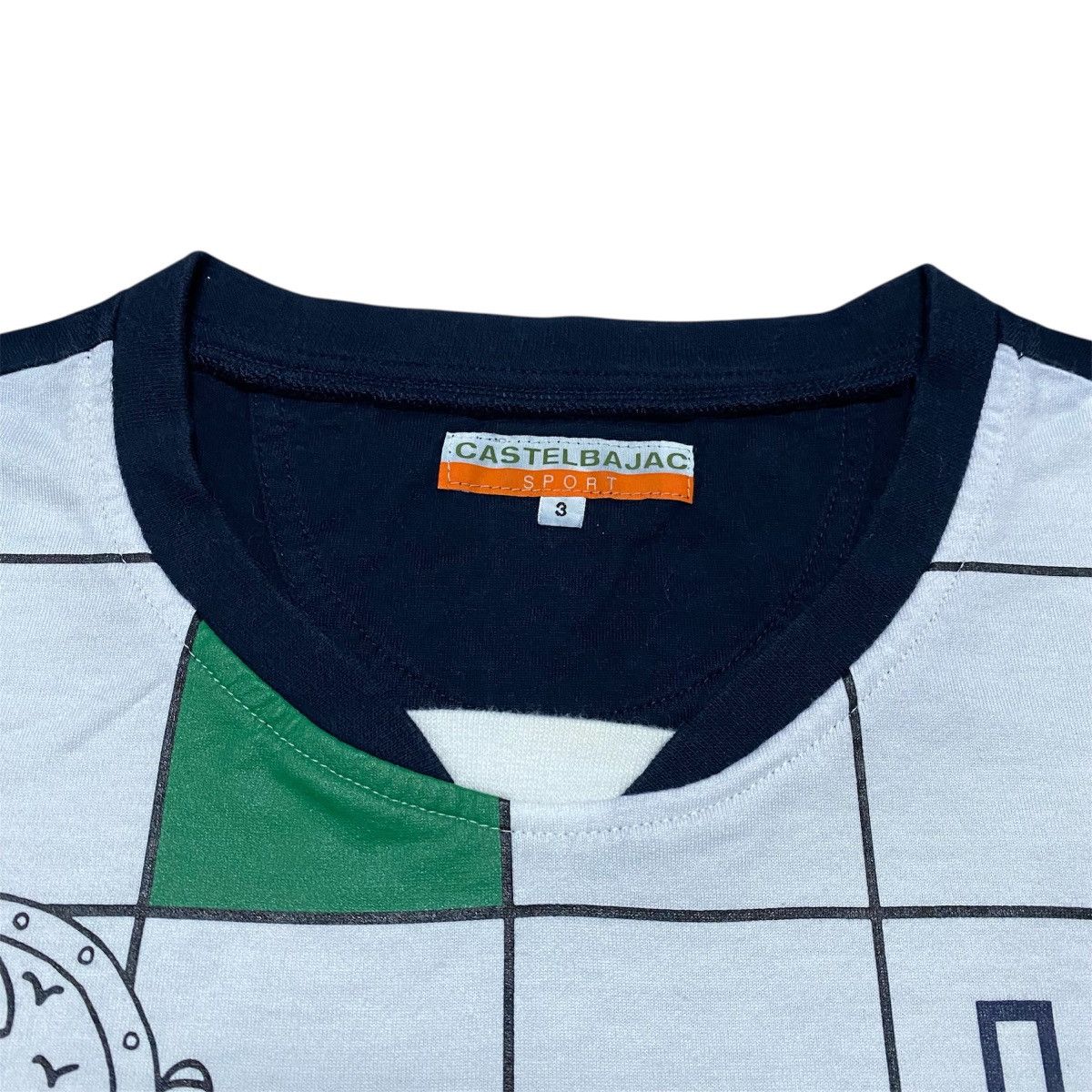 Jean Charles De Castelbajac Rare‼️🔥Castalbajac Full Print Embroidery Small Logo T-Shirt Size US S / EU 44-46 / 1 - 4 Thumbnail