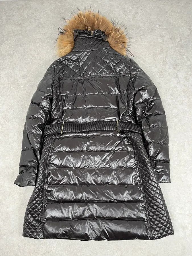 Vintage 2000s Vintage Dark Brown Puffer Long Jacket Size S / US 4 / IT 40 - 6 Thumbnail