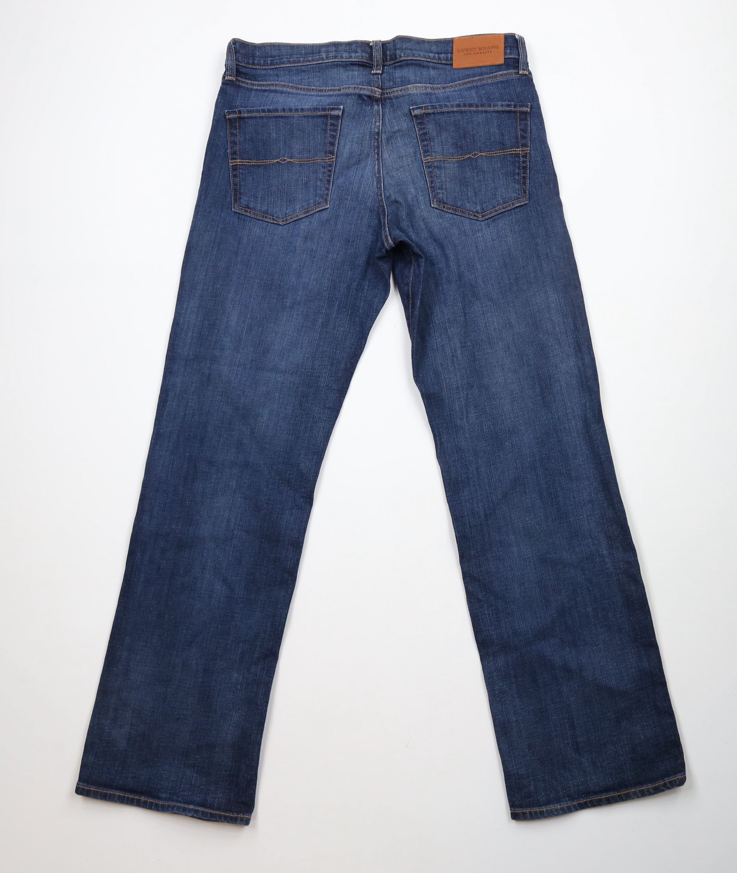 Lucky Brand × Vintage Vintage Lucky Brand Vintage Straight Leg Denim Jeans Blue Size US 33 - 9 Thumbnail