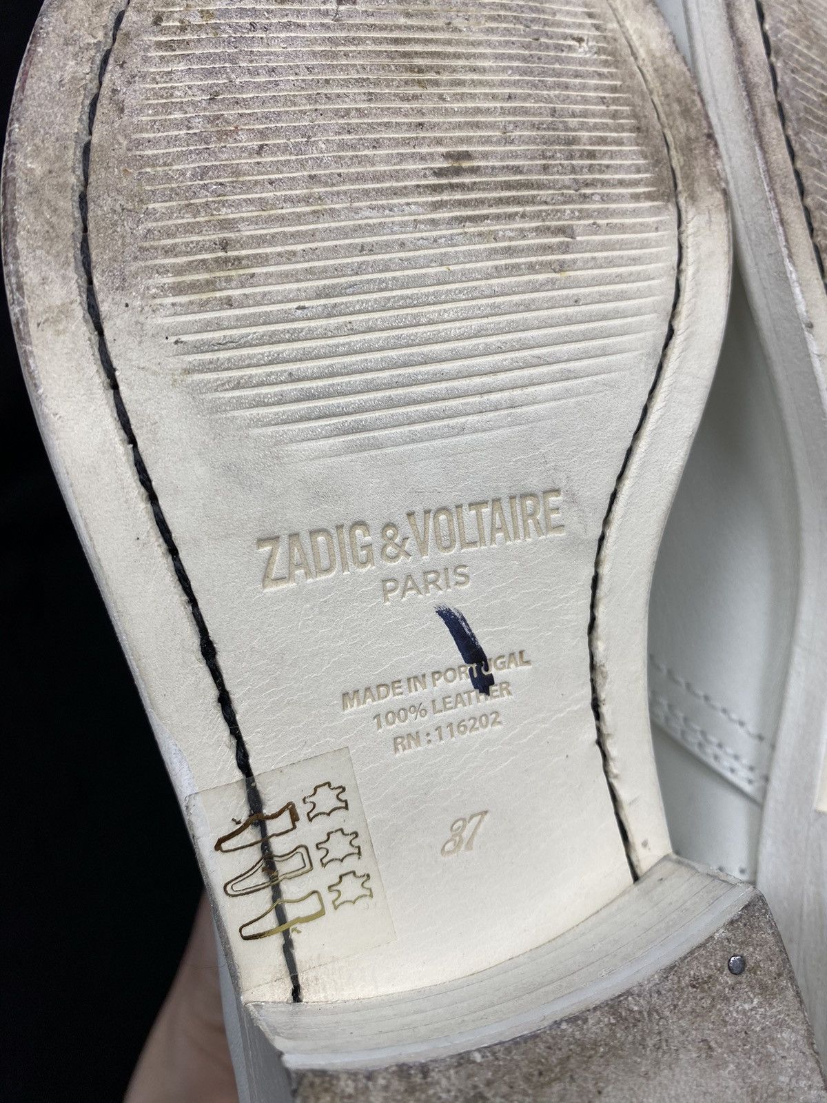 Zadig & Voltaire Zadig & Voltaire Leather Western Boots size 37 Size US 7 / IT 37 - 10 Thumbnail