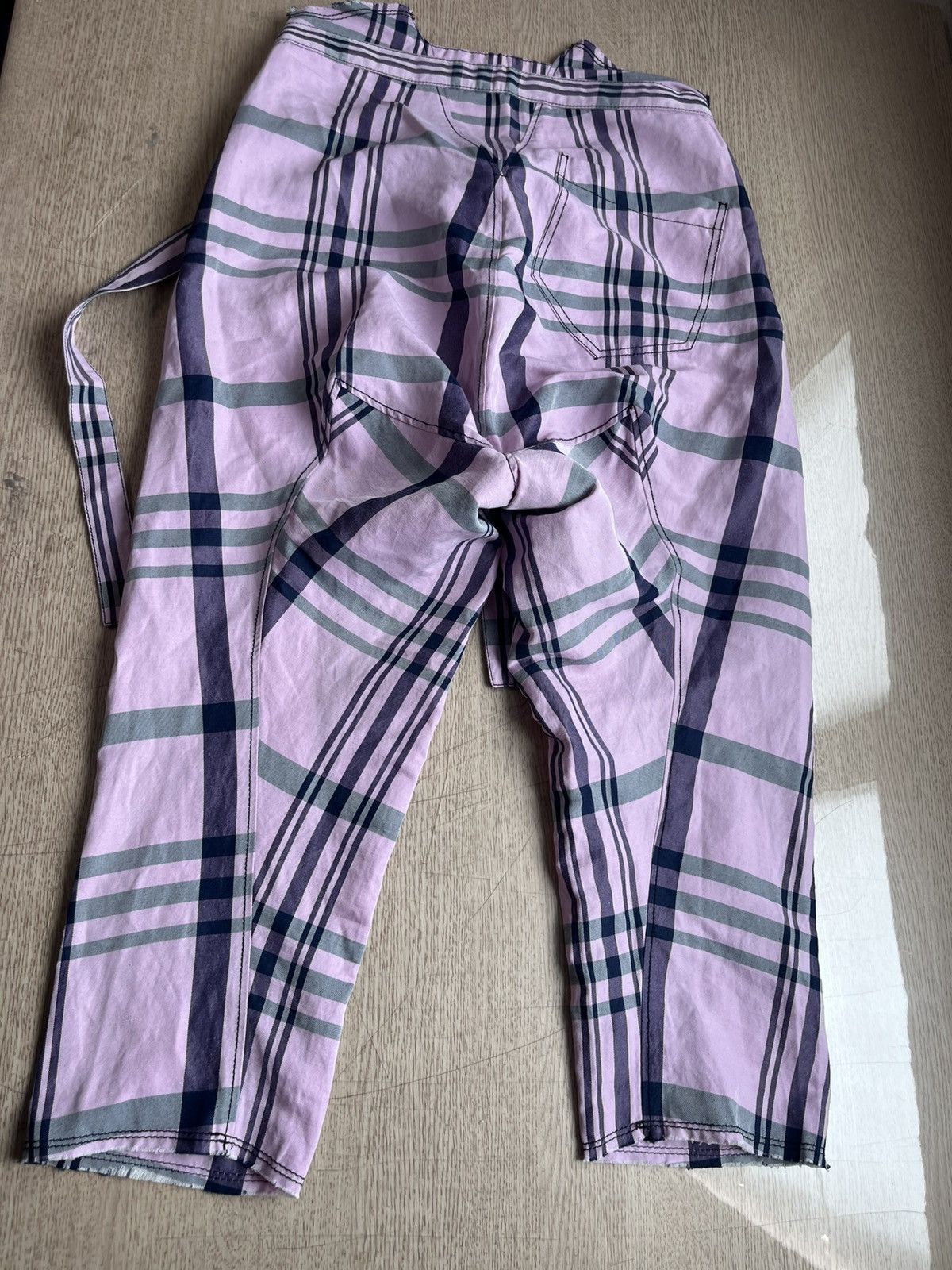 Vivienne Westwood M Vivienne westwood tartan raw hem belted harem pants Size US 29 - 5 Thumbnail