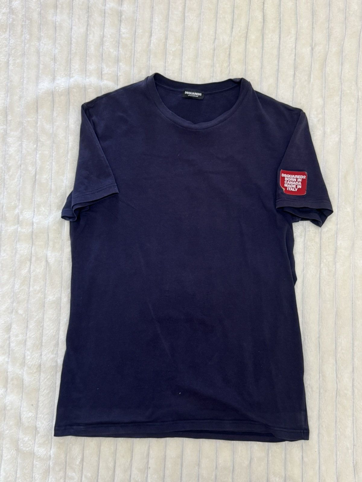 Dsquared2 × Vintage Luxury Dsquared2 Underwear Line Tshirt Y2K Logo Avant Garde Size US M / EU 48-50 / 2 - 1 Thumbnail