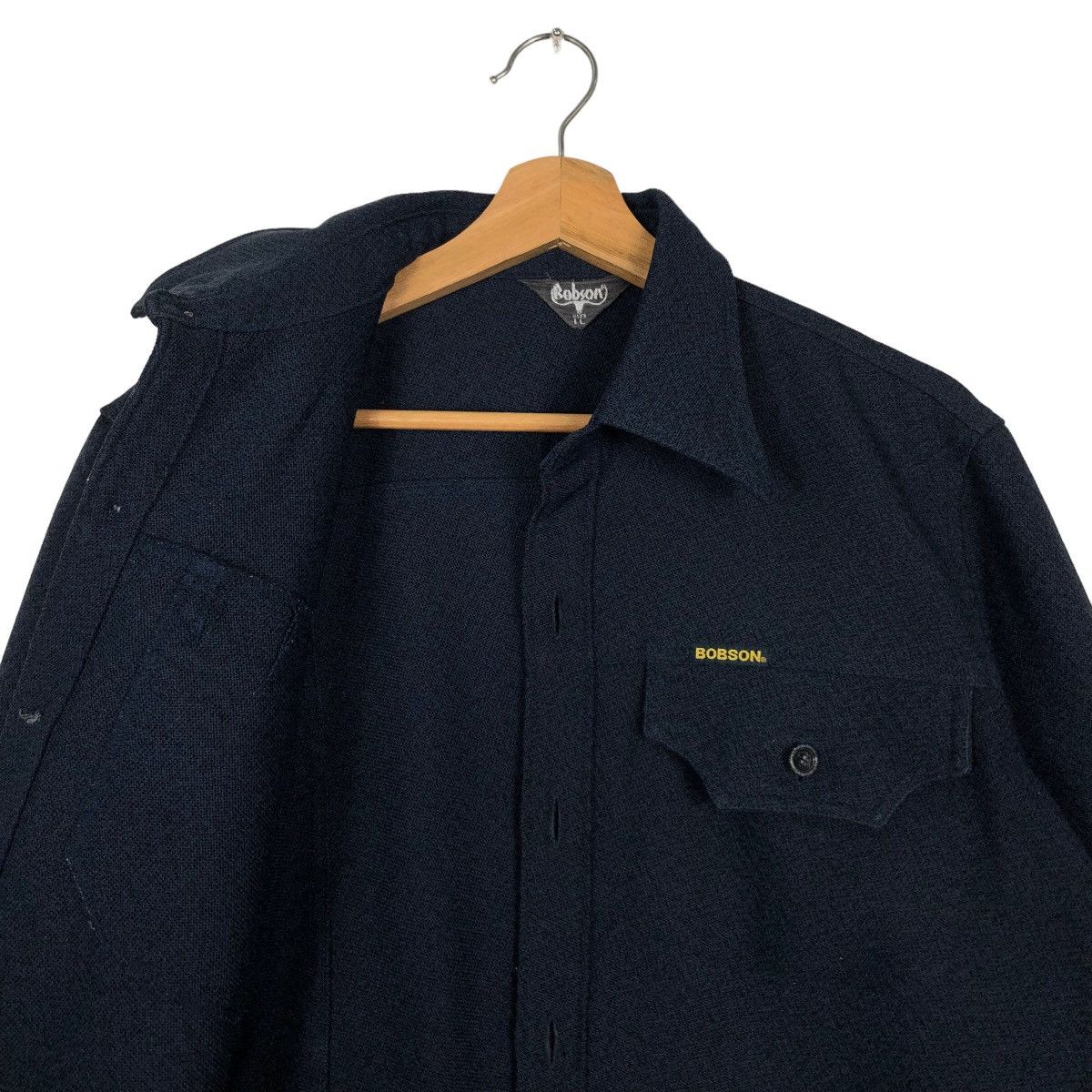 Vintage 🔥80’s Vintage Wool Chore Work Jacket Bobson USA Made Size US L / EU 52-54 / 3 - 9 Thumbnail