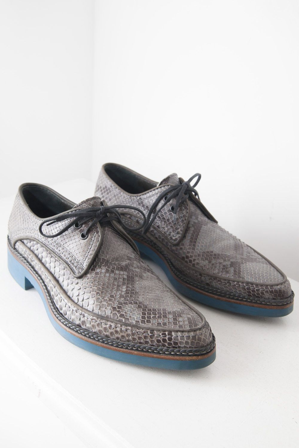 Lanvin AW10 python leather dress shoes Size US 10 / EU 43 - 3 Thumbnail