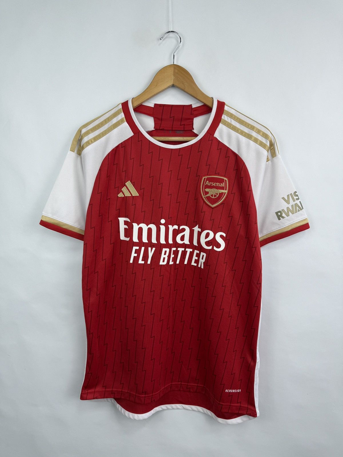 Adidas 🏴󠁧󠁢󠁥󠁮󠁧󠁿 23/24 Adidas Arsenal Jersey Soccer Football Shirt Rare Size US S / EU 44-46 / 1 - 4 Thumbnail