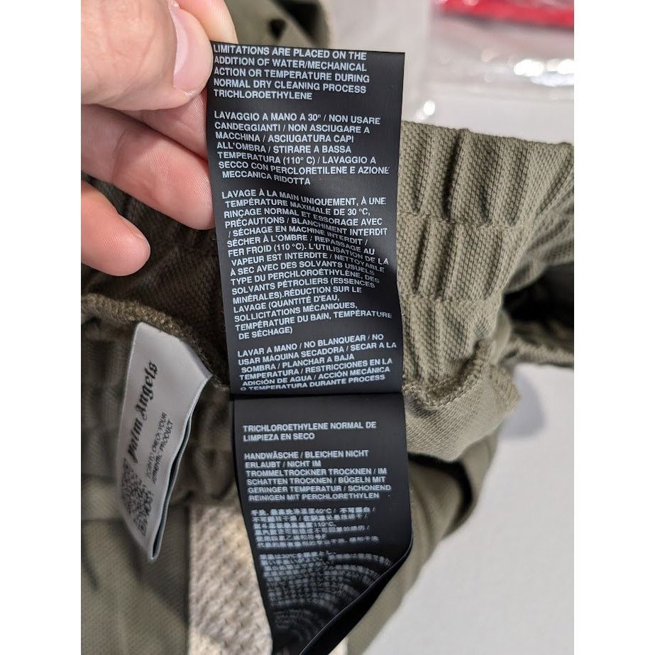 Palm Angels o1rshd1 Monogram Piquet Track Pant in Brown Off White Size US 34 / EU 50 - 19 Thumbnail