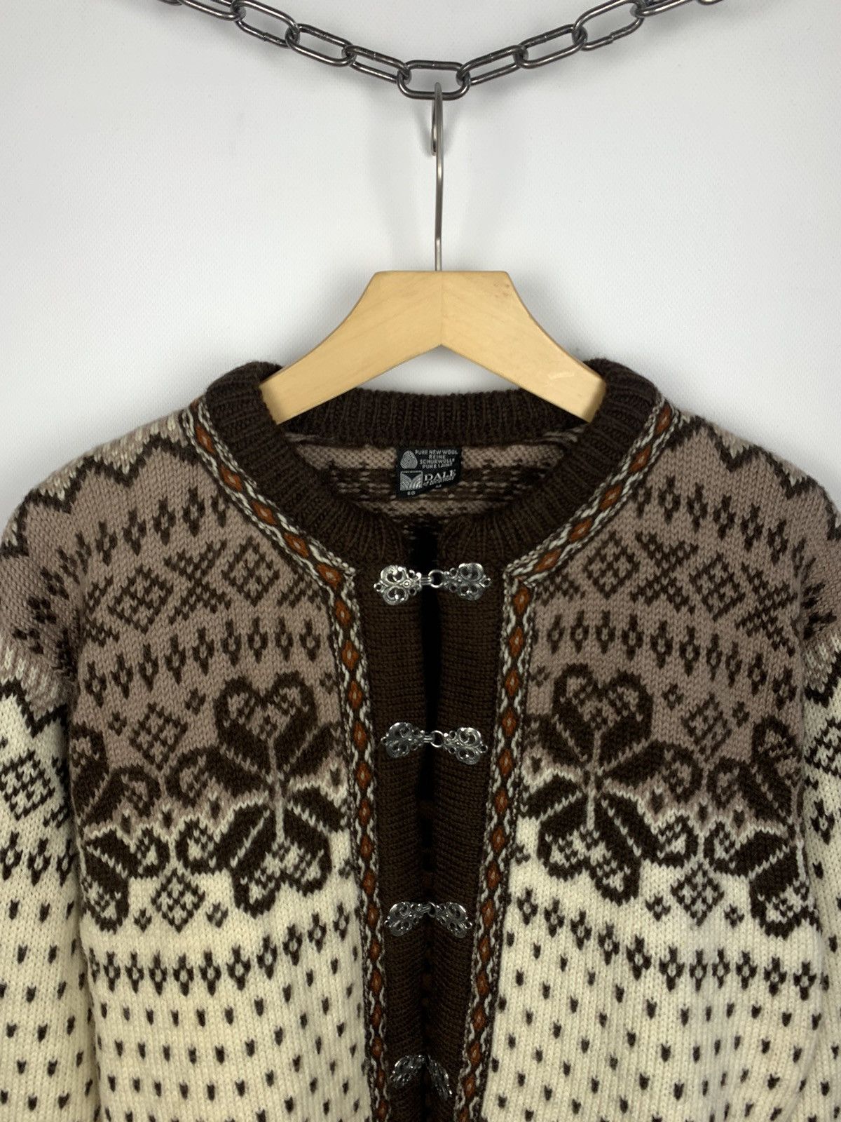 Dale Of Norway Vintage Dale Of Norway Fair Isle Cardigan Winter Sweater Size M / US 6-8 / IT 42-44 - 2 Thumbnail