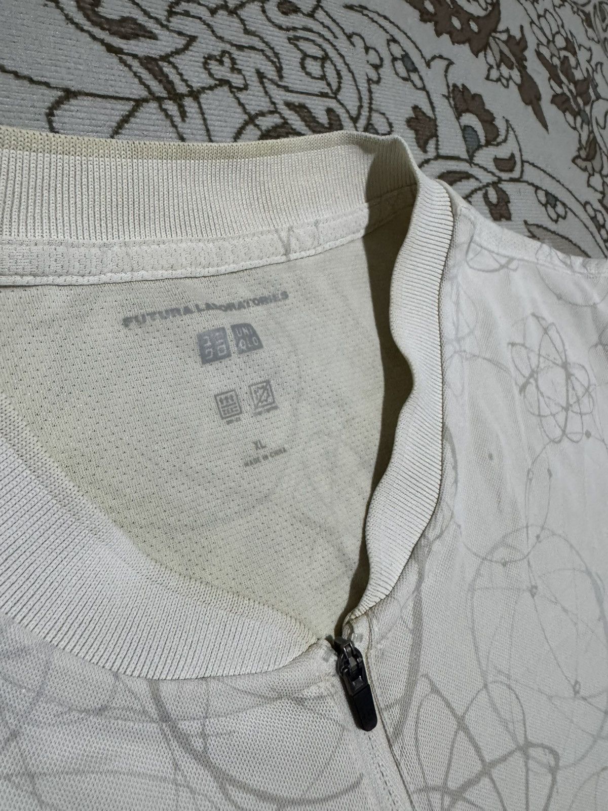 Futura × Uniqlo OG Futura Laboratories x Uniqlo Half Zipper OVP Abstract Size US XL / EU 56 / 4 - 3 Thumbnail