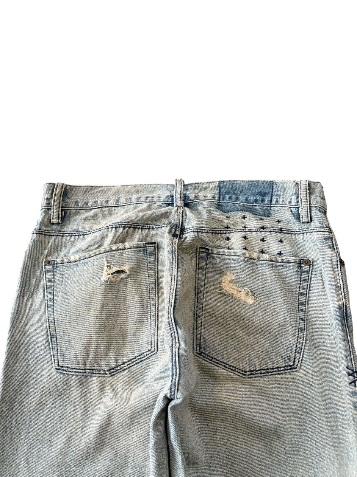 Ksubi Vintage Ksubi Mud Wash Distressed Jeans Size US 32 / EU 48 - 7 Thumbnail