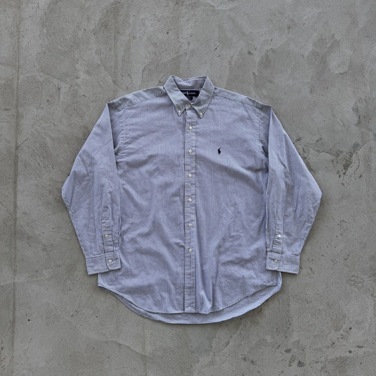 Polo Ralph Lauren × Vintage Vintage 90s Polo Ralph Lauren Button Ups Shirt Blake Size L Size US L / EU 52-54 / 3 - 1 Thumbnail