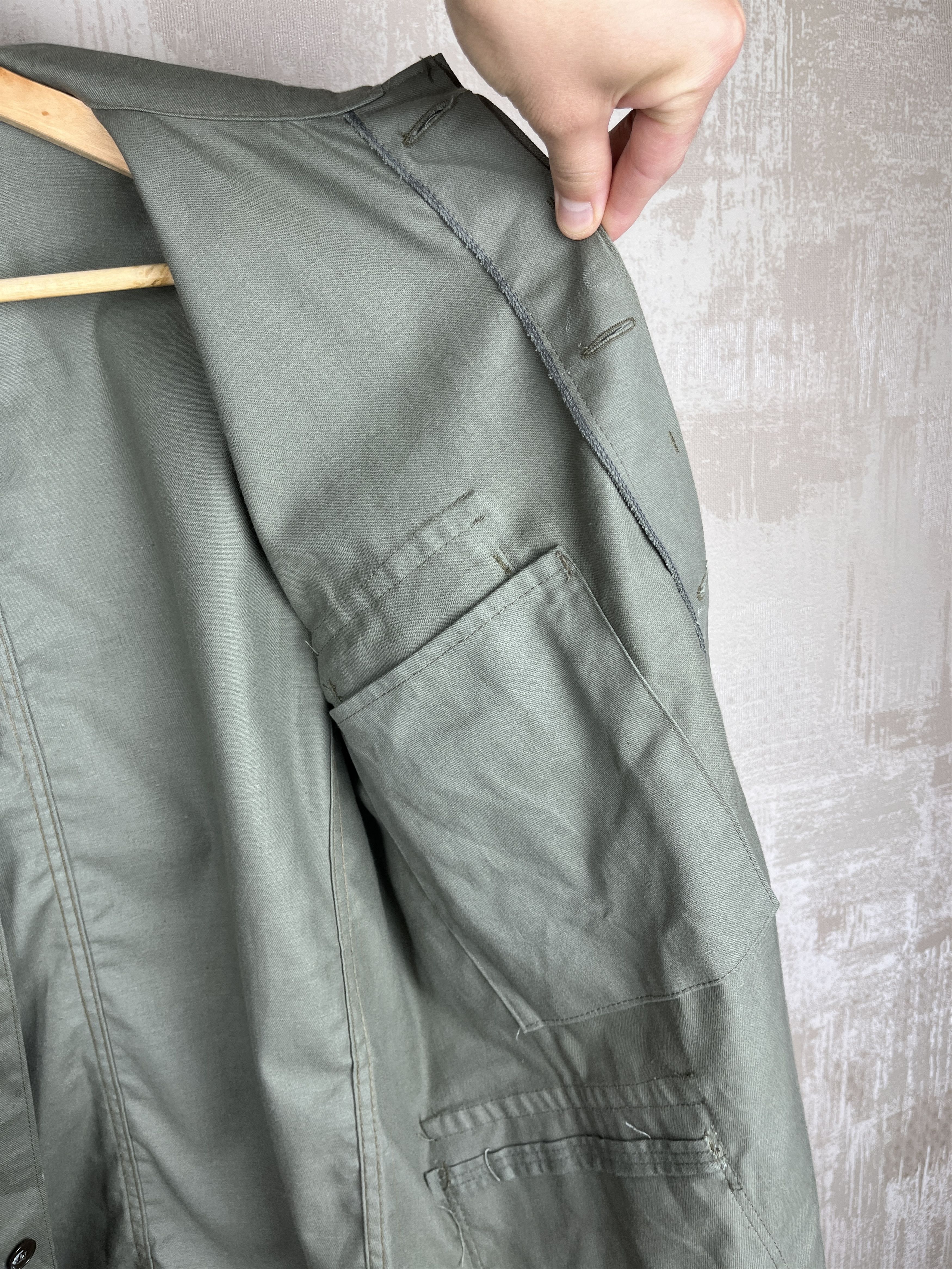 Vintage 80's Proban German Chore Work Jacket Workwear West Germany Size US XL / EU 56 / 4 - 13 Thumbnail