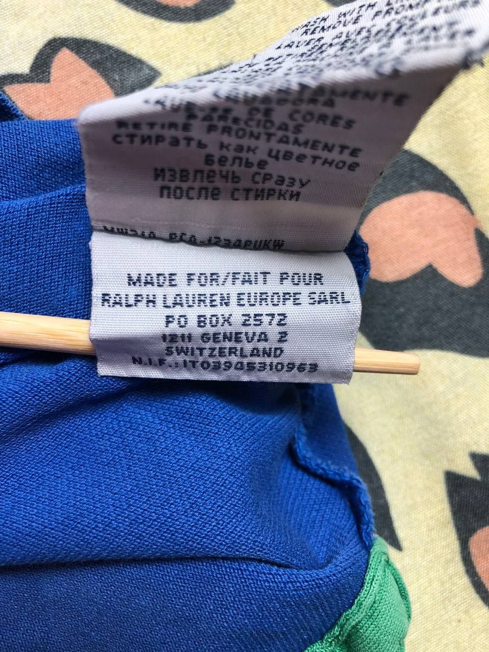 Polo Ralph Lauren × Vintage Chief Keef Polo Ralph Lauren Big Logo Black Watch Polo Tee Size US L / EU 52-54 / 3 - 6 Thumbnail