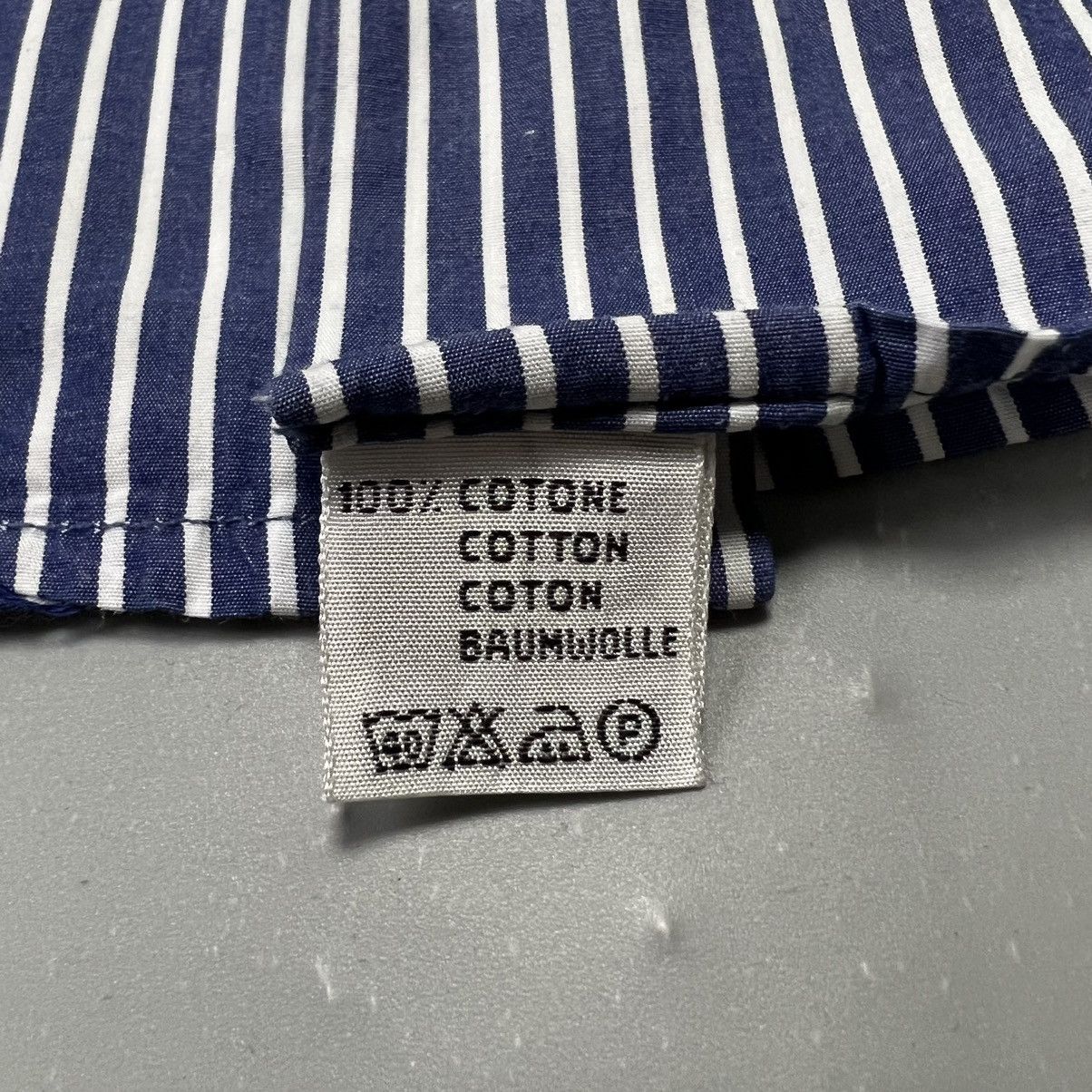 Balenciaga Balenciaga Button Ups Striped Shirt Size US M / EU 48-50 / 2 - 9 Thumbnail