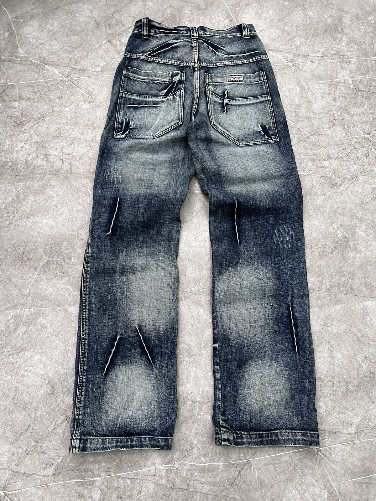 If Six Was Nine × Japanese Brand × Le Grande Bleu (L.G.B.) SALE✅✅2000s Japanese Punk Bondage Baggy Cargo Pants Y2K Size US 30 / EU 46 - 9 Thumbnail