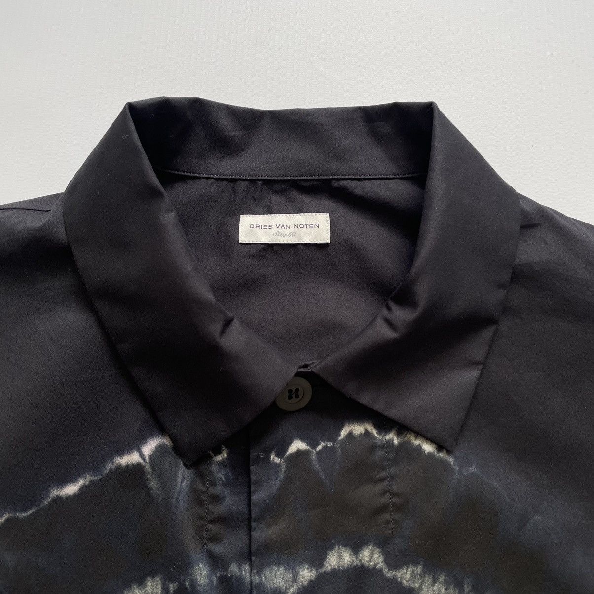 Dries Van Noten A/W 19 ‘Iris’ Tie Dye Print Shirt Size US M / EU 48-50 / 2 - 4 Thumbnail