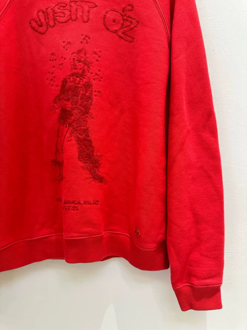Louis Vuitton Louis Vuitton Red embroidered Wizard of Oz sweatshirt 2501- Size US M / EU 48-50 / 2 - 4 Thumbnail