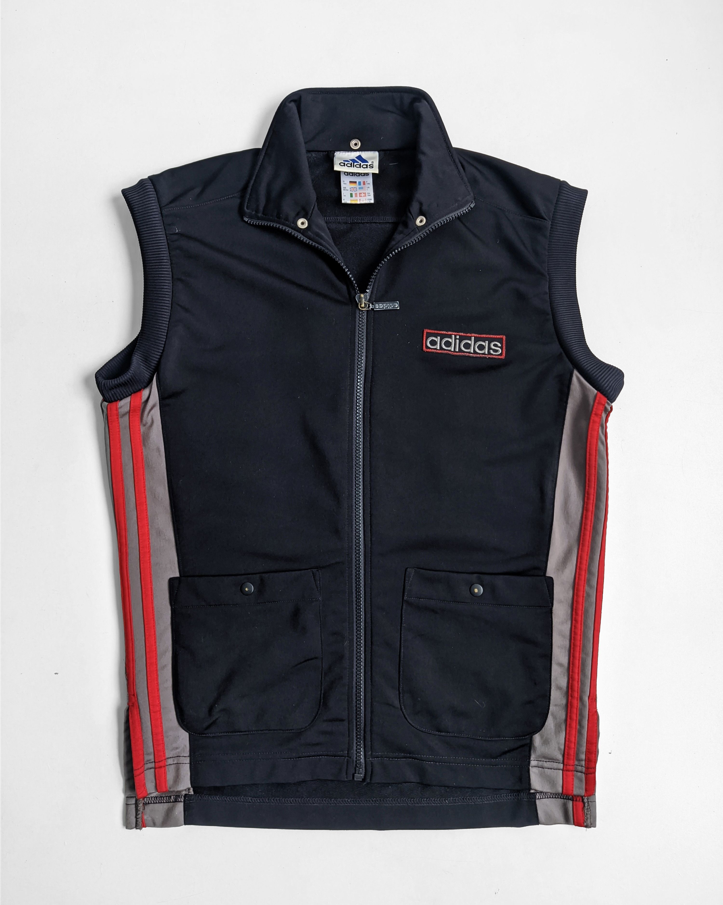 Adidas Vintage adidas vest y2k 90s jacket Size US L / EU 52-54 / 3 - 2 Thumbnail