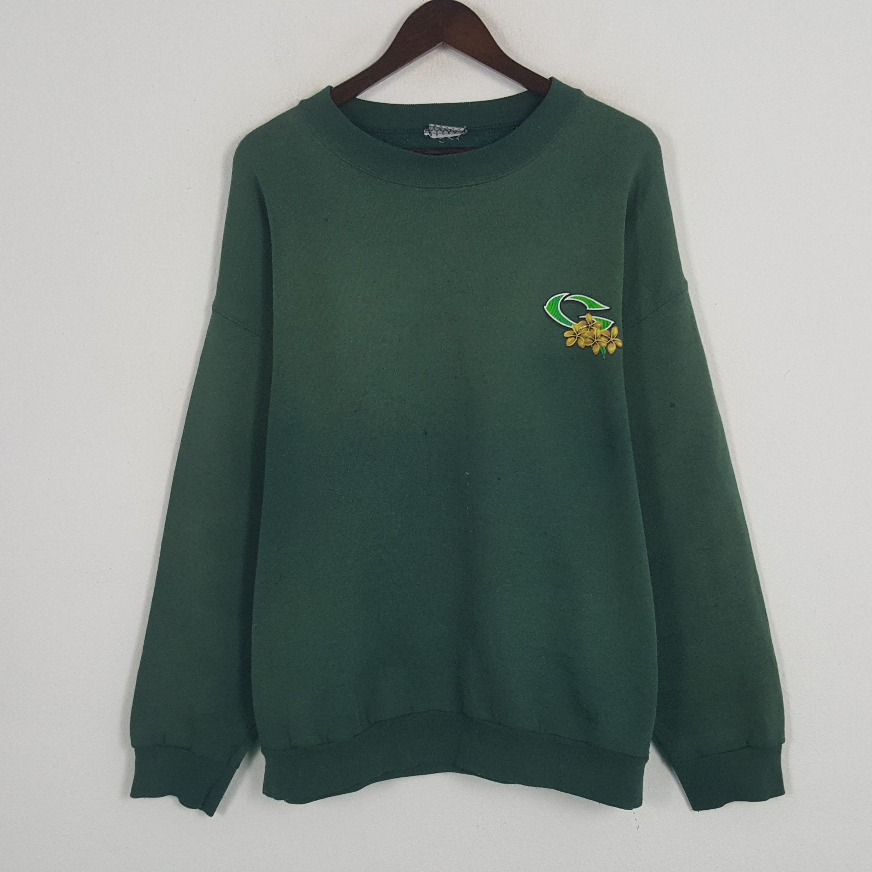 Gotcha × Vintage Vintage Gotcha Streetwear Sweatshirt Size US XL / EU 56 / 4 - 3 Thumbnail