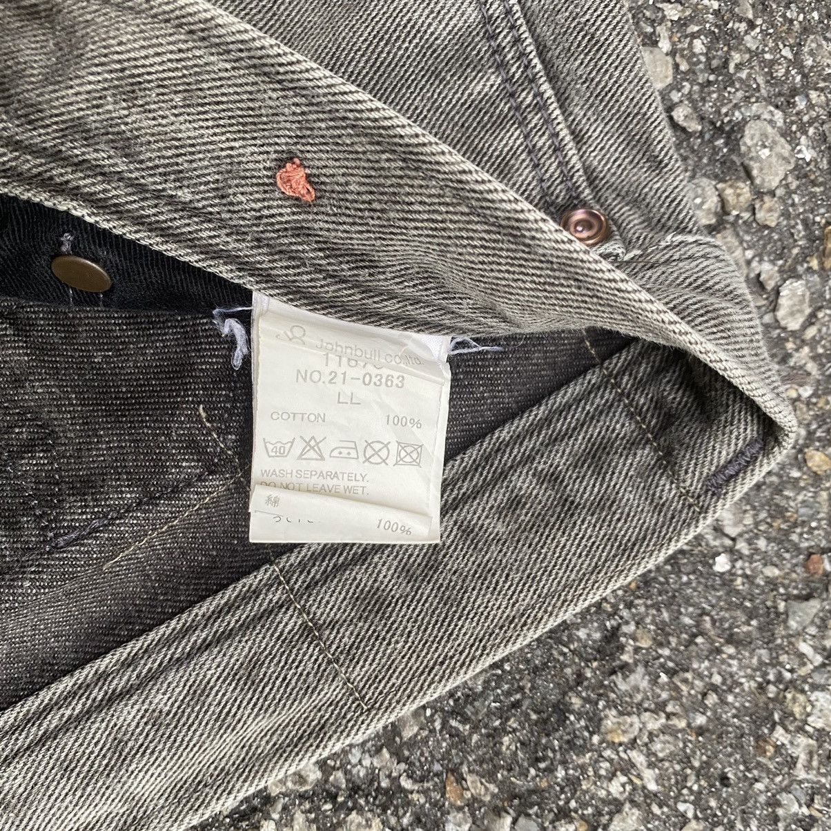 Japanese Brand Japanese Johnbull Faded Grey Denim Jeans Size US 32 / EU 48 - 5 Thumbnail