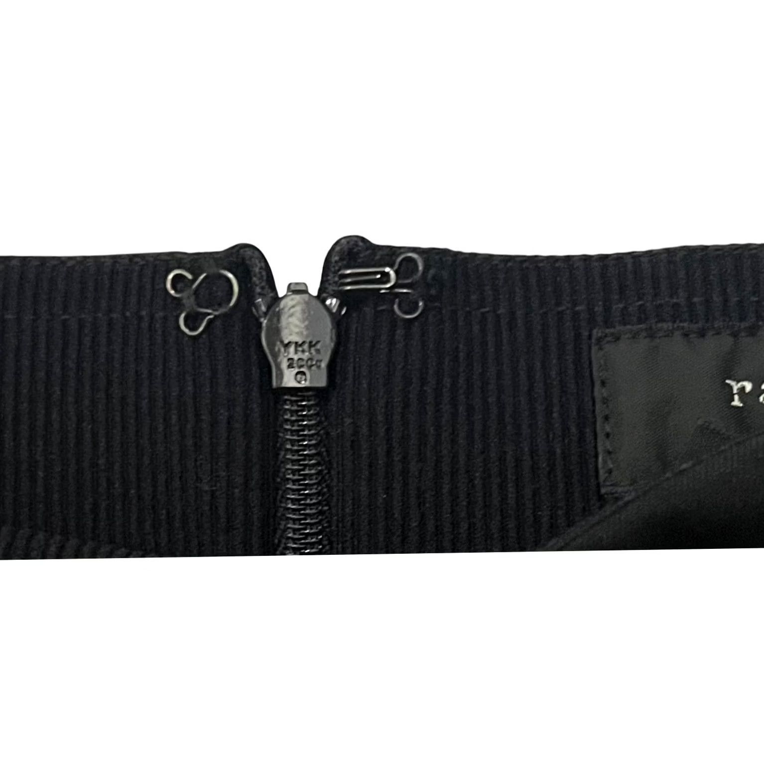 Rag & Bone Rag & Bone Pants Womens 6 Black Skinny Slim Back Zip Tapered Ankle Trousers Shirt? Size 27" / US 4 / IT 40 - 6 Thumbnail