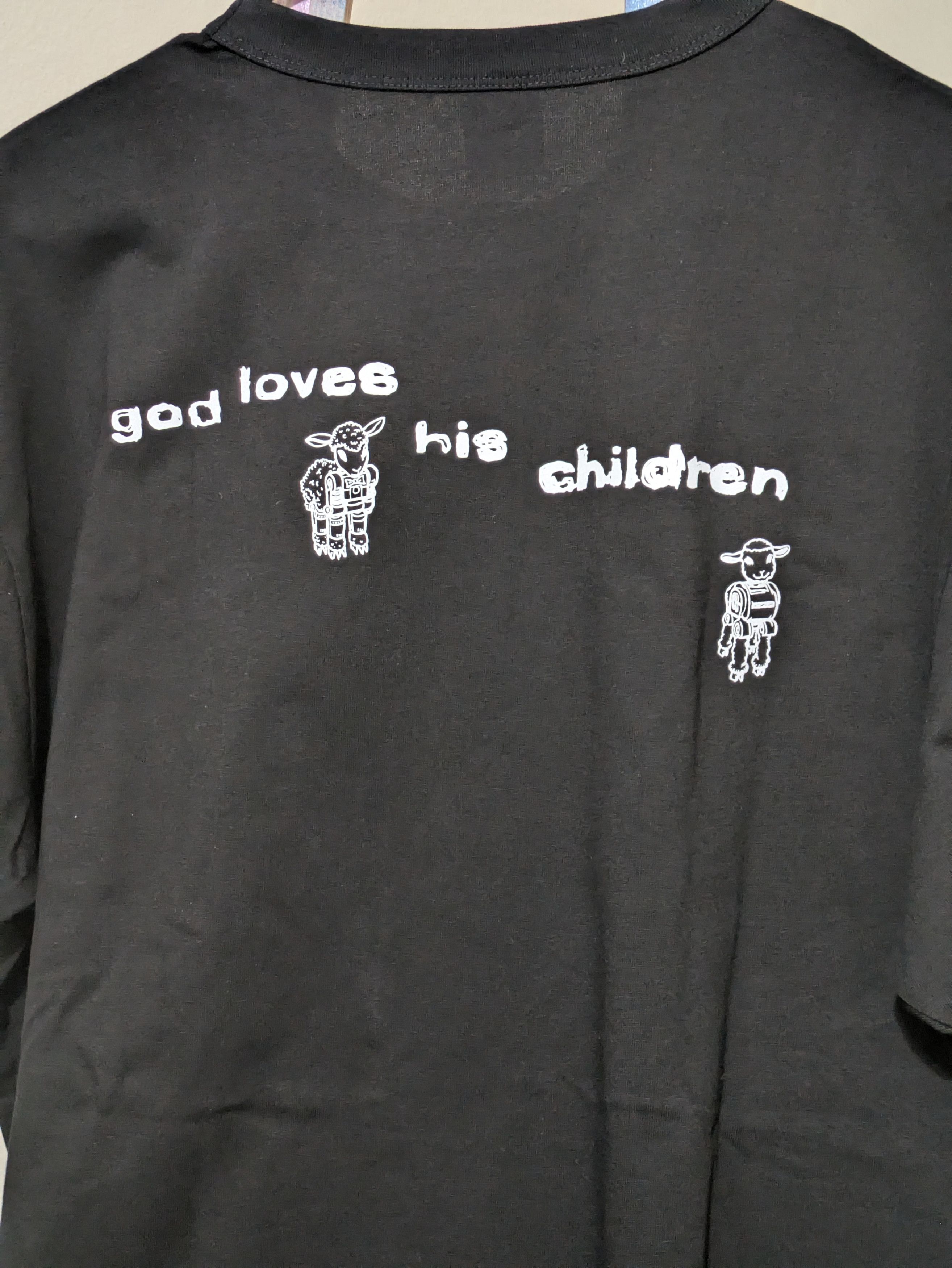 Hidden Characters PARANOID ANDROID T-SHIRT [BLACK] Size US XL / EU 56 / 4 - 3 Thumbnail