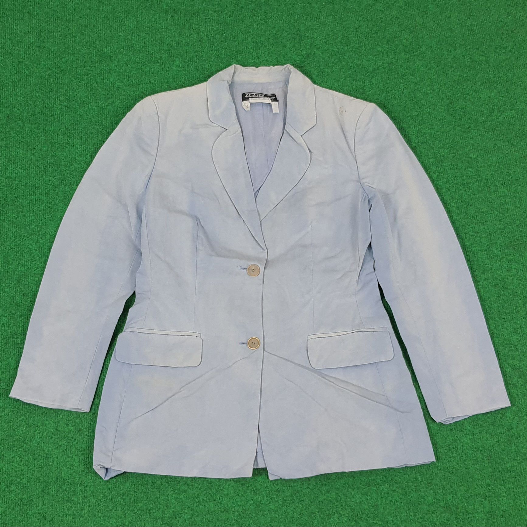 Designer × Salvatore Ferragamo × Vintage Vintage Salvatore Ferragamo Designer Formal Blazers Size XS / US 0-2 / IT 36-38 - 1 Thumbnail