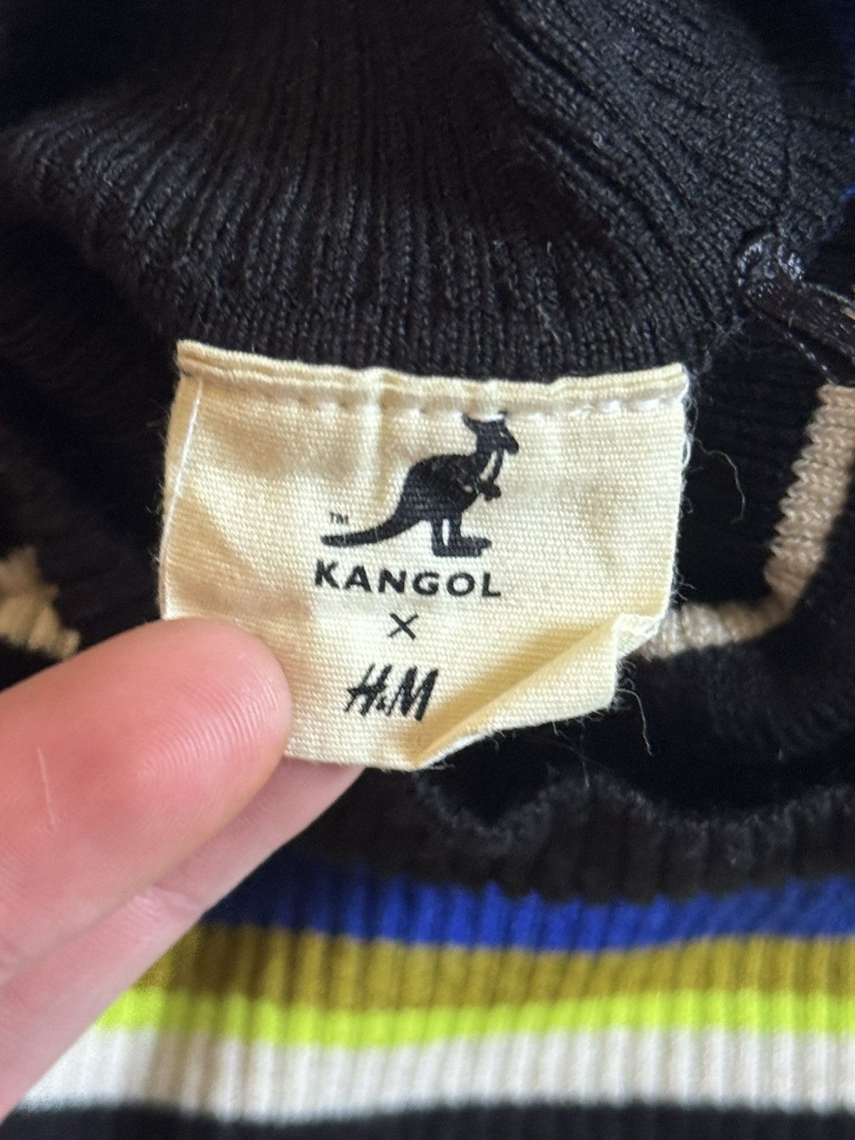Kangol Kangol x H&M striped turtleneck sweater pullover jumper Size S / US 4 / IT 40 - 5 Thumbnail