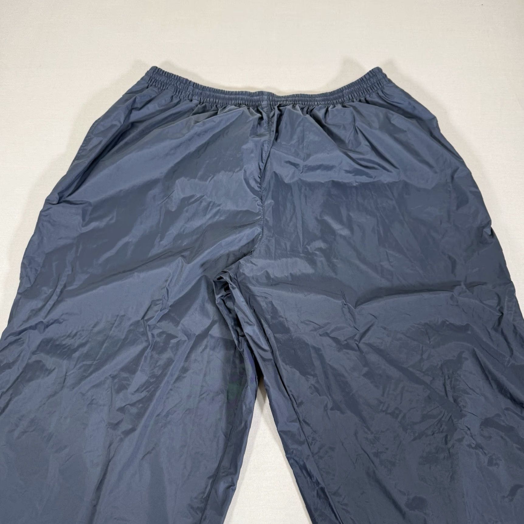 Nike Vintage Nike Pants Mens 2XL Blue Track Windbreaker Lined Baggy Loose Y2K Golf Size US 39 - 2 Thumbnail