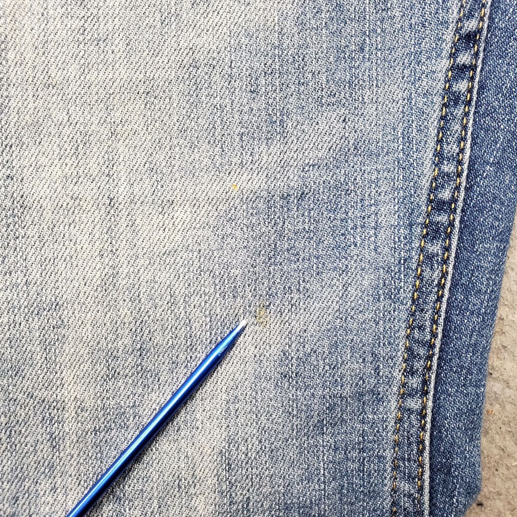 Vintage Aéropostale Womens Jeans 0 Blue Denim Faded Medium Wash High Rise Flared Leg Size 25" / US 0 / IT 36 - 7 Thumbnail