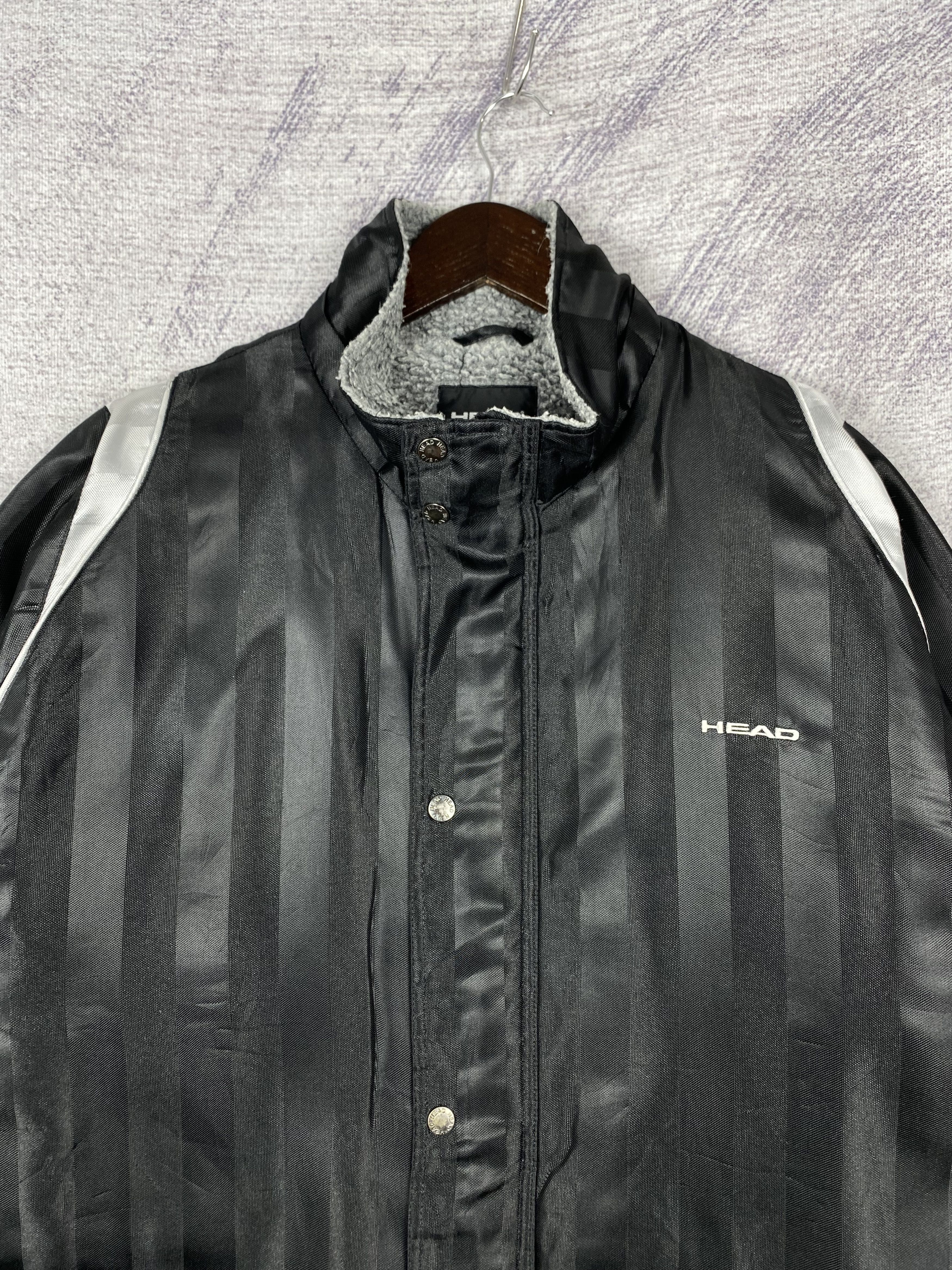 Japanese Brand Vintage Head Sherpa Lining Zip Up Jacket Size US L / EU 52-54 / 3 - 2 Thumbnail