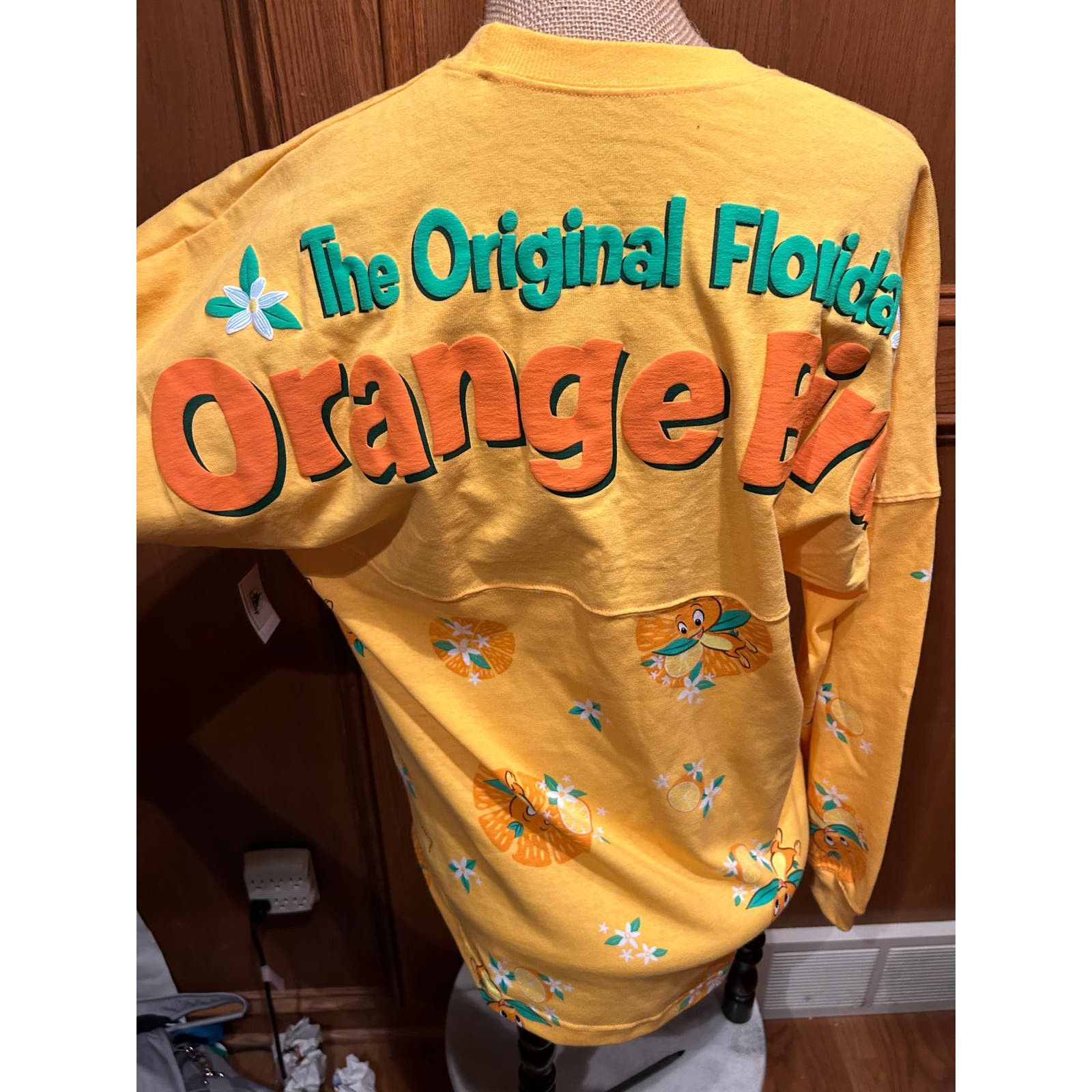 Disney 2022 Epcot Flower Garden Festival Orange Bird Spirit Jersey Size US S / EU 44-46 / 1 - 4 Thumbnail