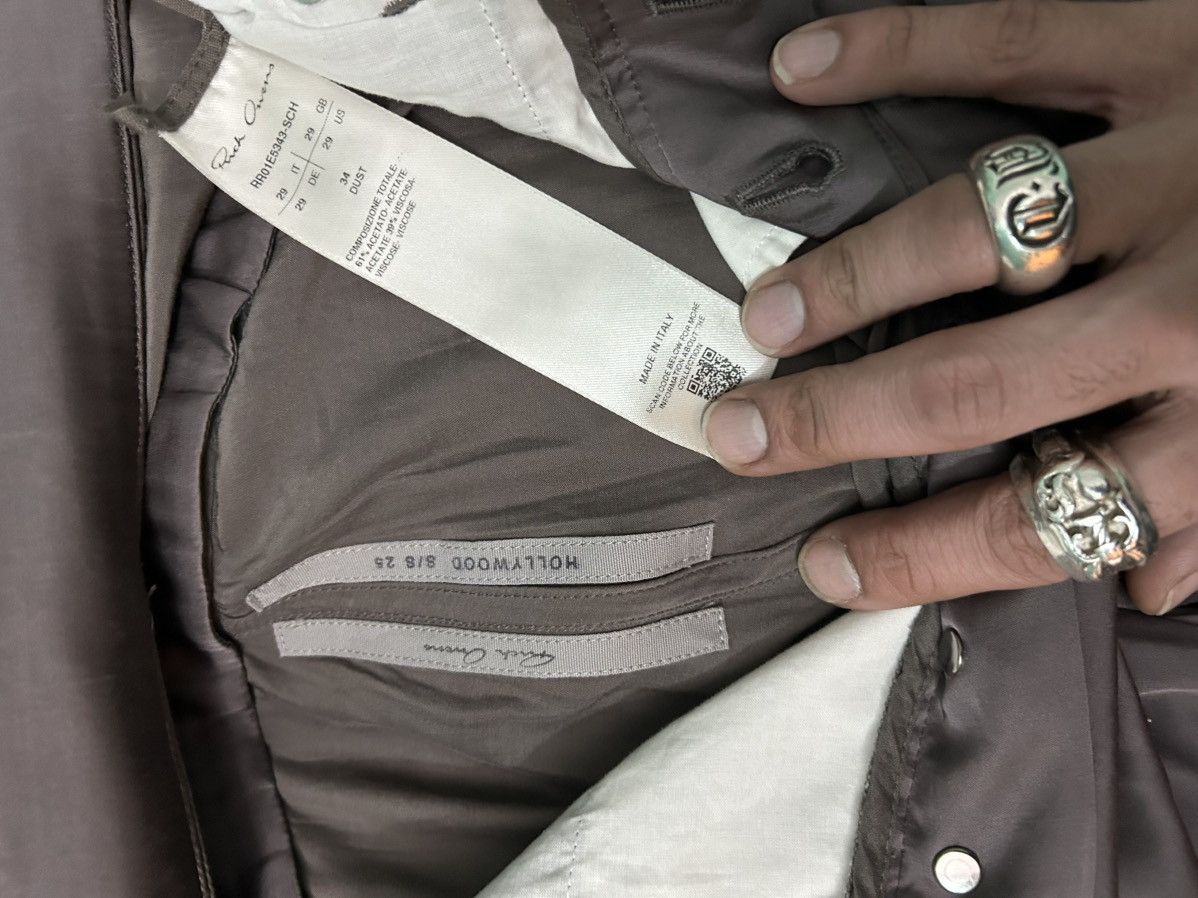 Rick Owens Rick Owens Silk Dust Banana Cut Size US 29 - 7 Thumbnail
