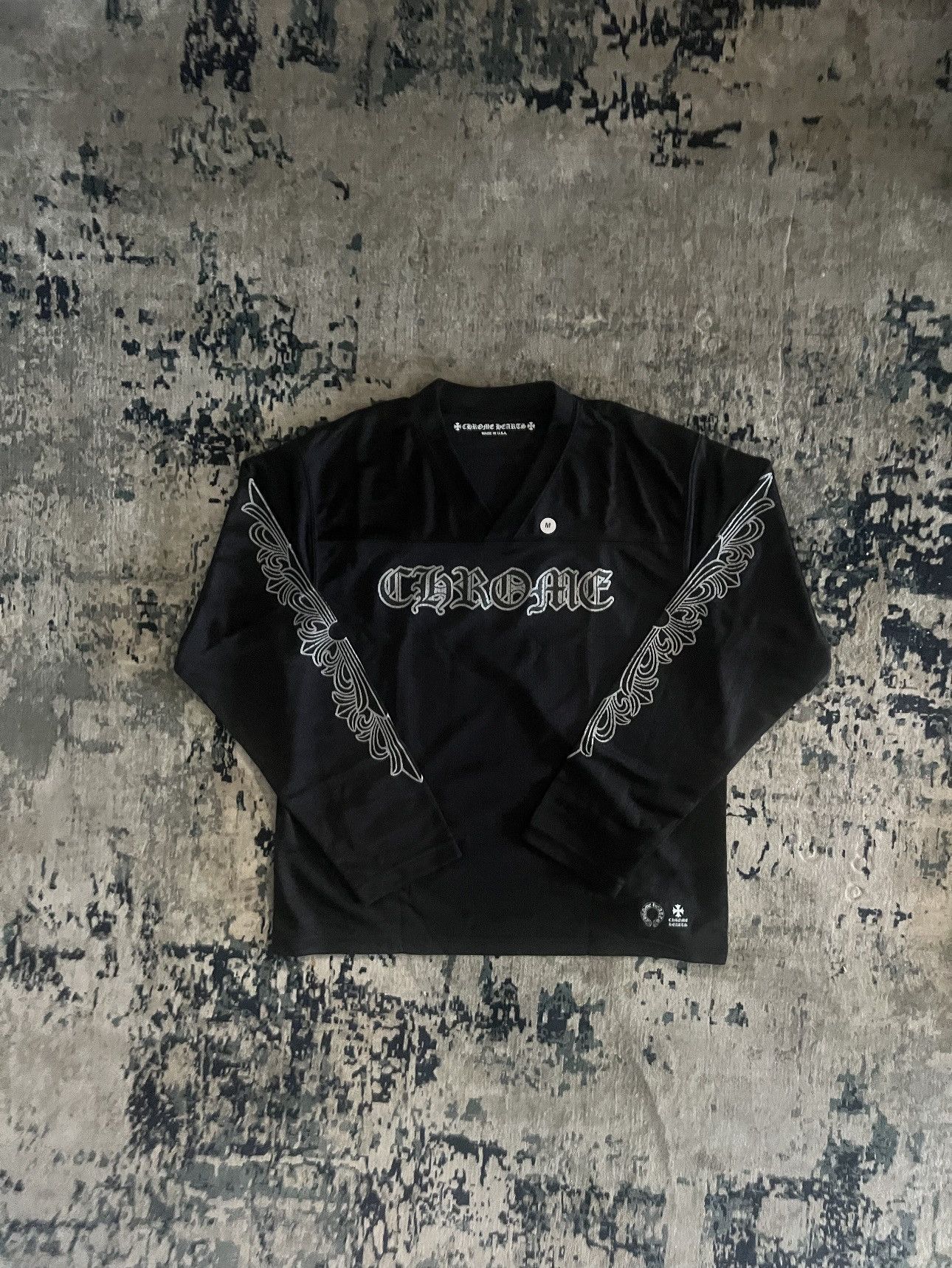 Chrome Hearts Chrome Hearts Black Mesh Jersey | Grailed