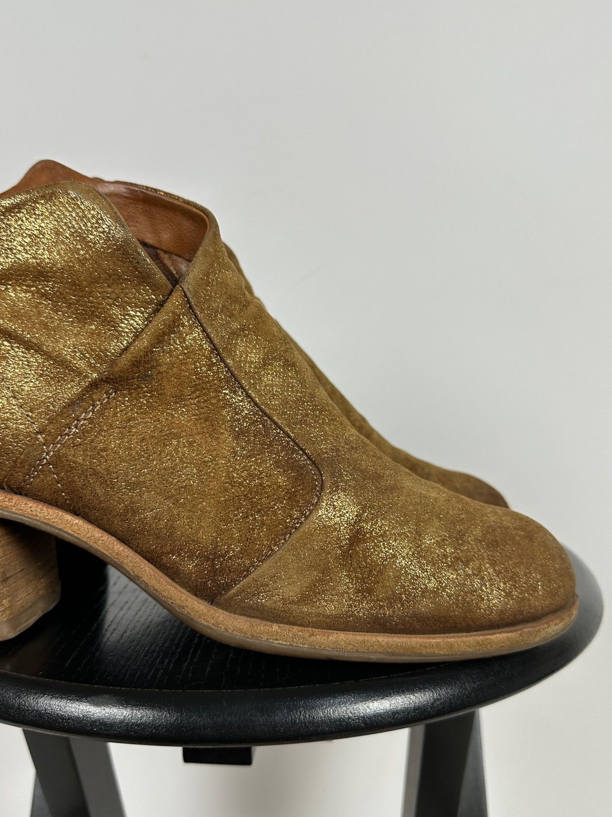 A.S.98 A.S.98. Airstep Leather Biker Ankle Boots Size US 11 / IT 41 - 15 Thumbnail