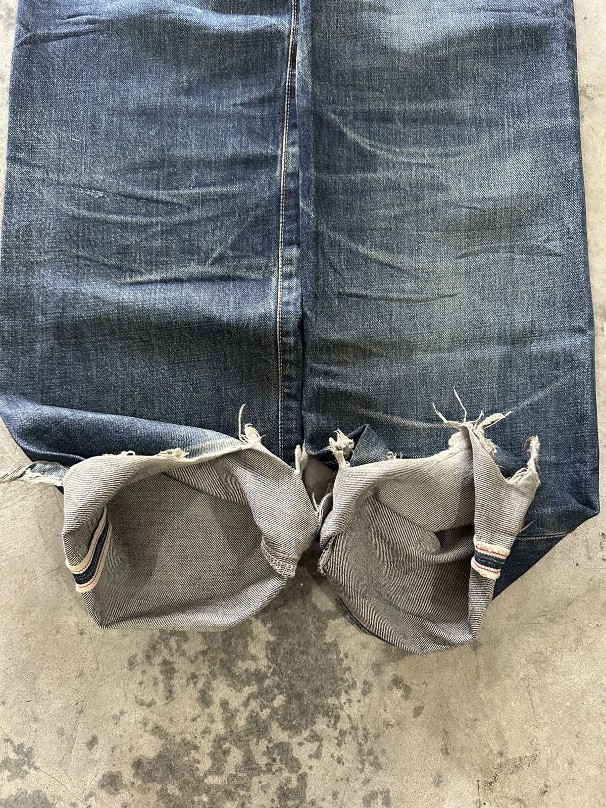 Tornado Mart UCW Distress Mudwash Selvedge Jeans Size US 26 / EU 42 - 9 Thumbnail