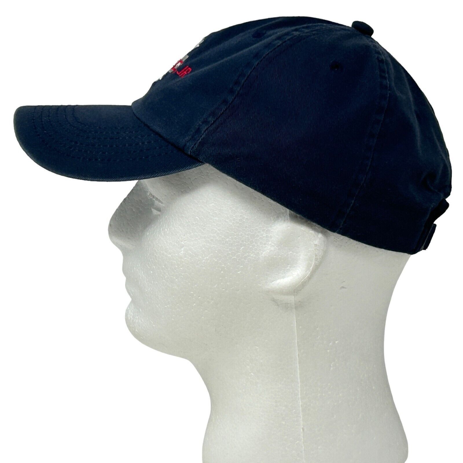 Vintage Harry Connick Jr Dad Hat Cap Blue Strapback Snowflake Winter Size ONE SIZE - 7 Thumbnail