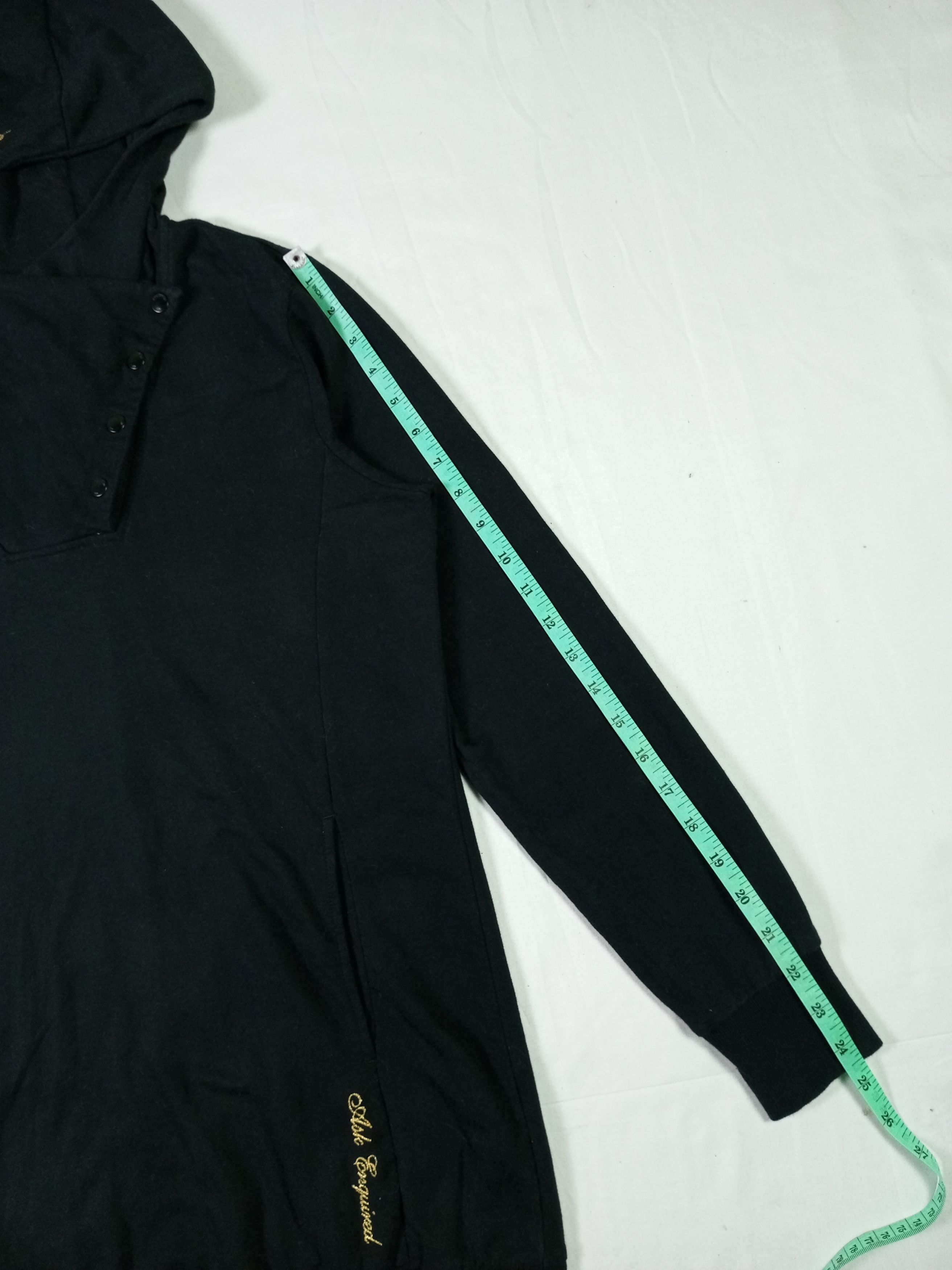 If Six Was Nine Ask Enquired Asymmetrival Rick Owen Style Crazy Hoodie Size US L / EU 52-54 / 3 - 10 Thumbnail