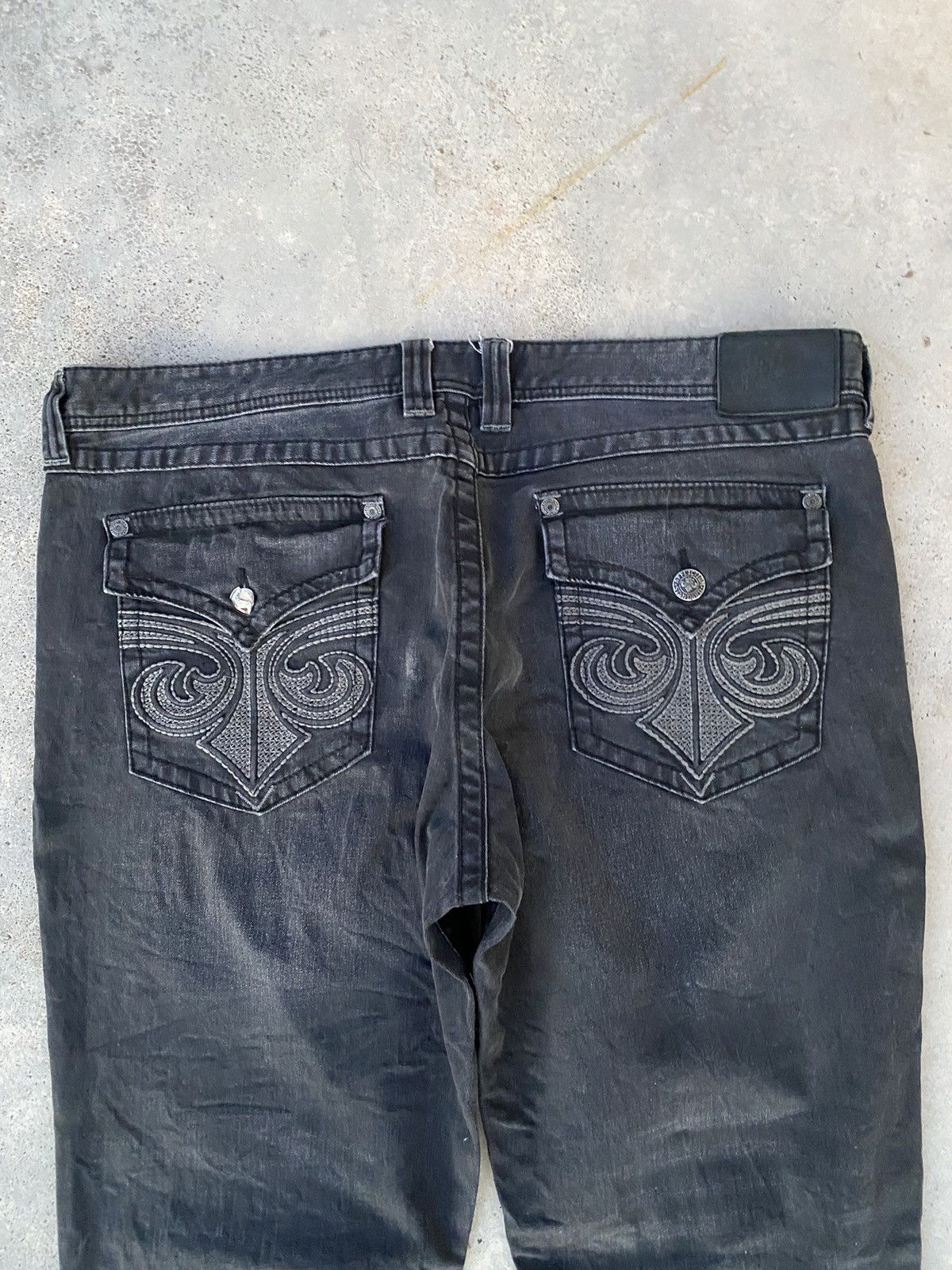 Affliction 2000s Affliction Ace Cross Embroidered y2k jesse pinkman Size US 42 / EU 58 - 2 Thumbnail