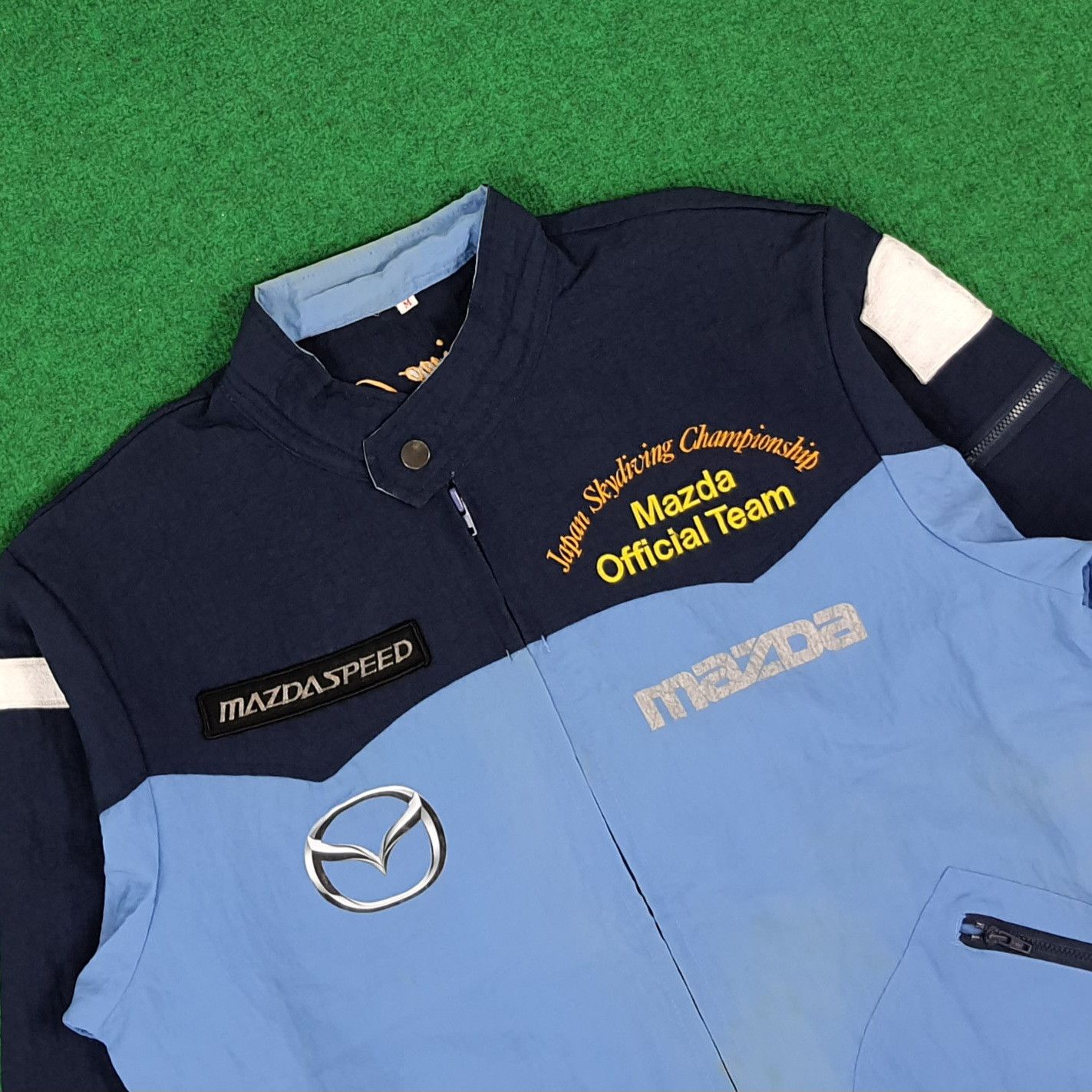 Japanese Brand × Vintage Vintage Mazda Japan Motorsports Racing official Team Jacket Size US M / EU 48-50 / 2 - 4 Thumbnail
