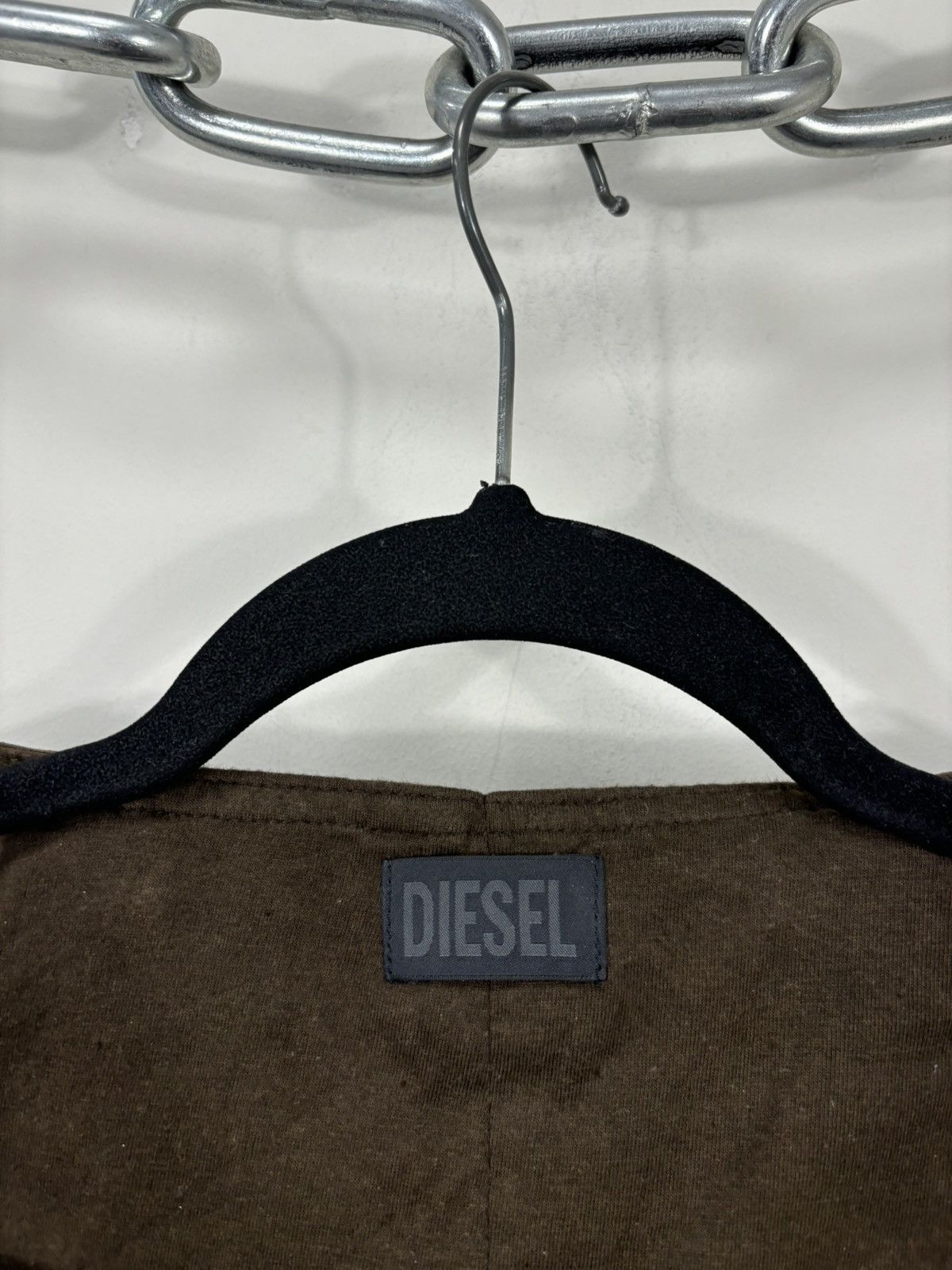 Diesel Diesel Women’s NWT Avant Garde Goat Leather Vest Jacket Size L / US 10 / IT 46 - 14 Thumbnail