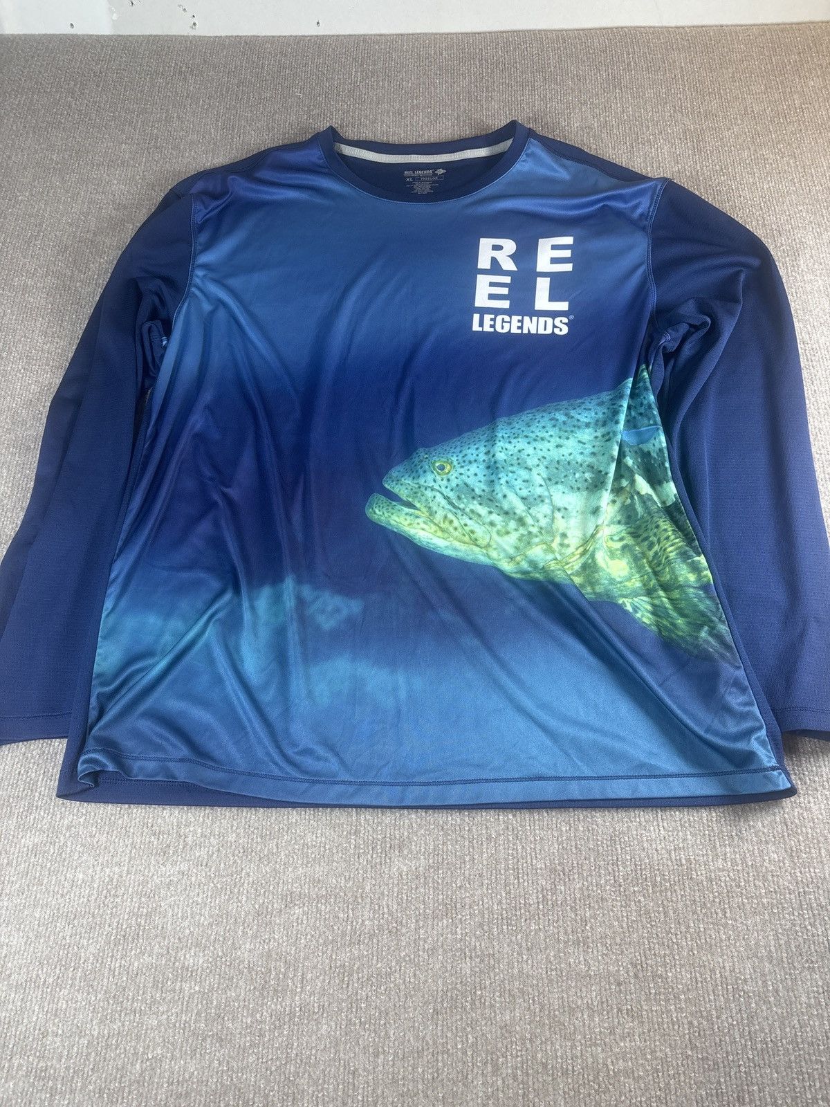 Reel Legends Reel Legends Freeline Performance Fishing Shirt Men’s XL Size US XL / EU 56 / 4 - 1 Thumbnail
