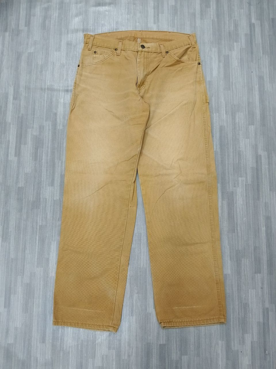 Dickies SiCK FADED DICKIES CARPENTER DENIM PANTS Size US 33 - 2 Thumbnail