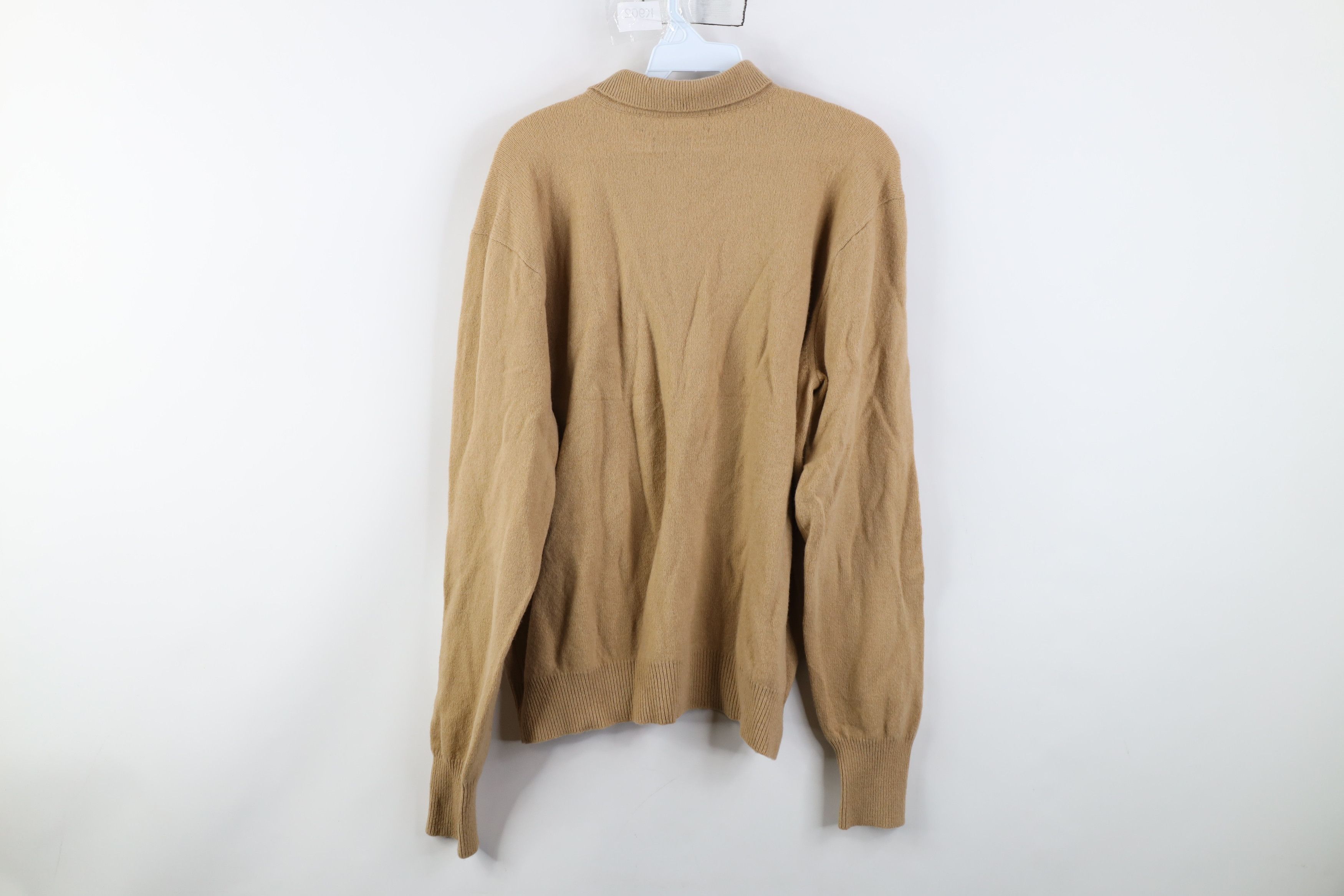 Ralph Lauren Vintage 90s Ralph Lauren Lambswool Collared Sweater Size US XL / EU 56 / 4 - 9 Thumbnail