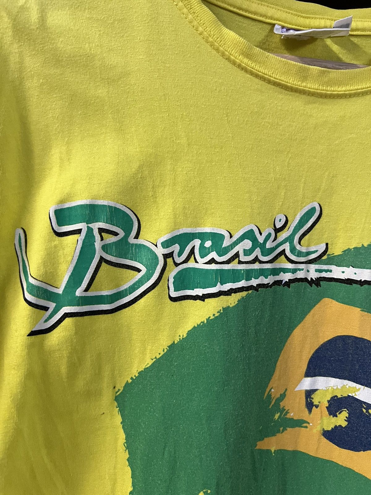 Vintage FIFA WORLD CUT GERMANY 2006 (BRASIL) Size US S / EU 44-46 / 1 - 3 Thumbnail