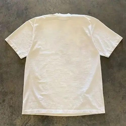 VIBE White casual retro God print cotton t-shirt Size US M / EU 48-50 / 2 - 8 Thumbnail