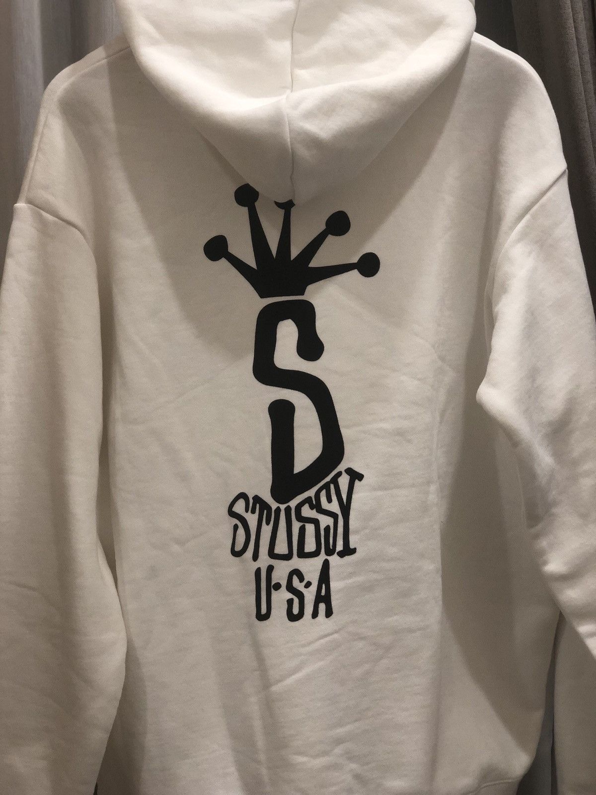 Stussy Stussy Big S Crown Hoodie Sweatshirt Size US L / EU 52-54 / 3 - 2 Thumbnail
